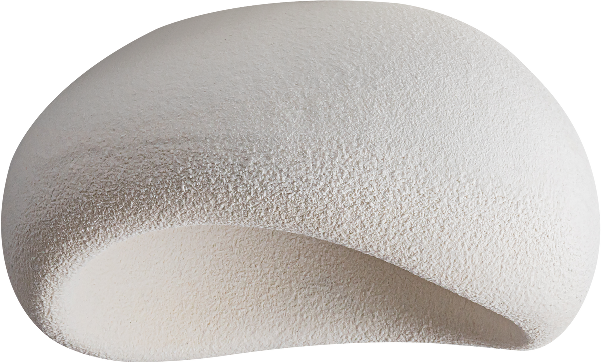 Cardinal Polymer Resin E27 Wall Light / CTC Pendant 500mm White / White IP20