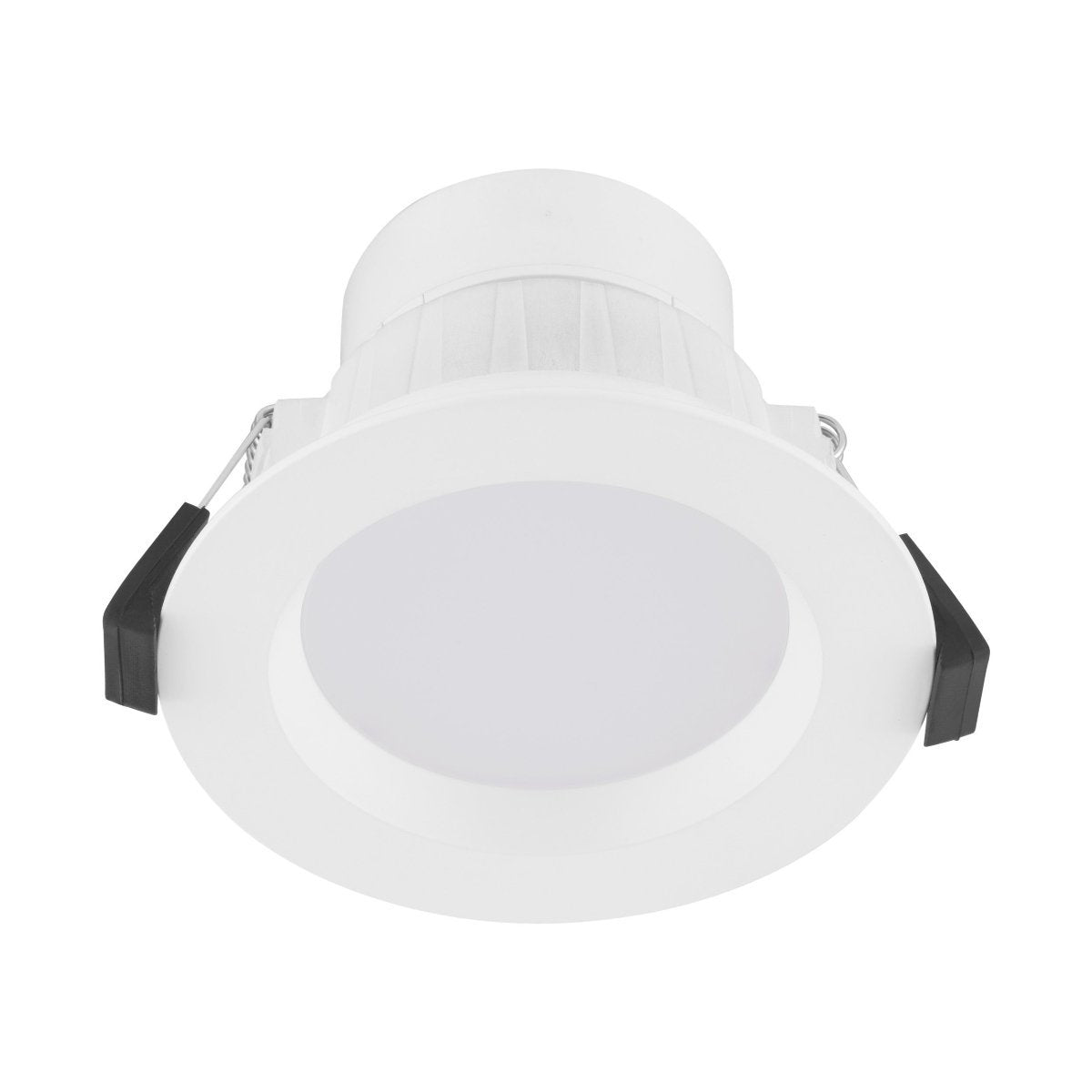 Roystar 9W Dimmable LED Tri-Colour Downlight Recessed Face with White Trim