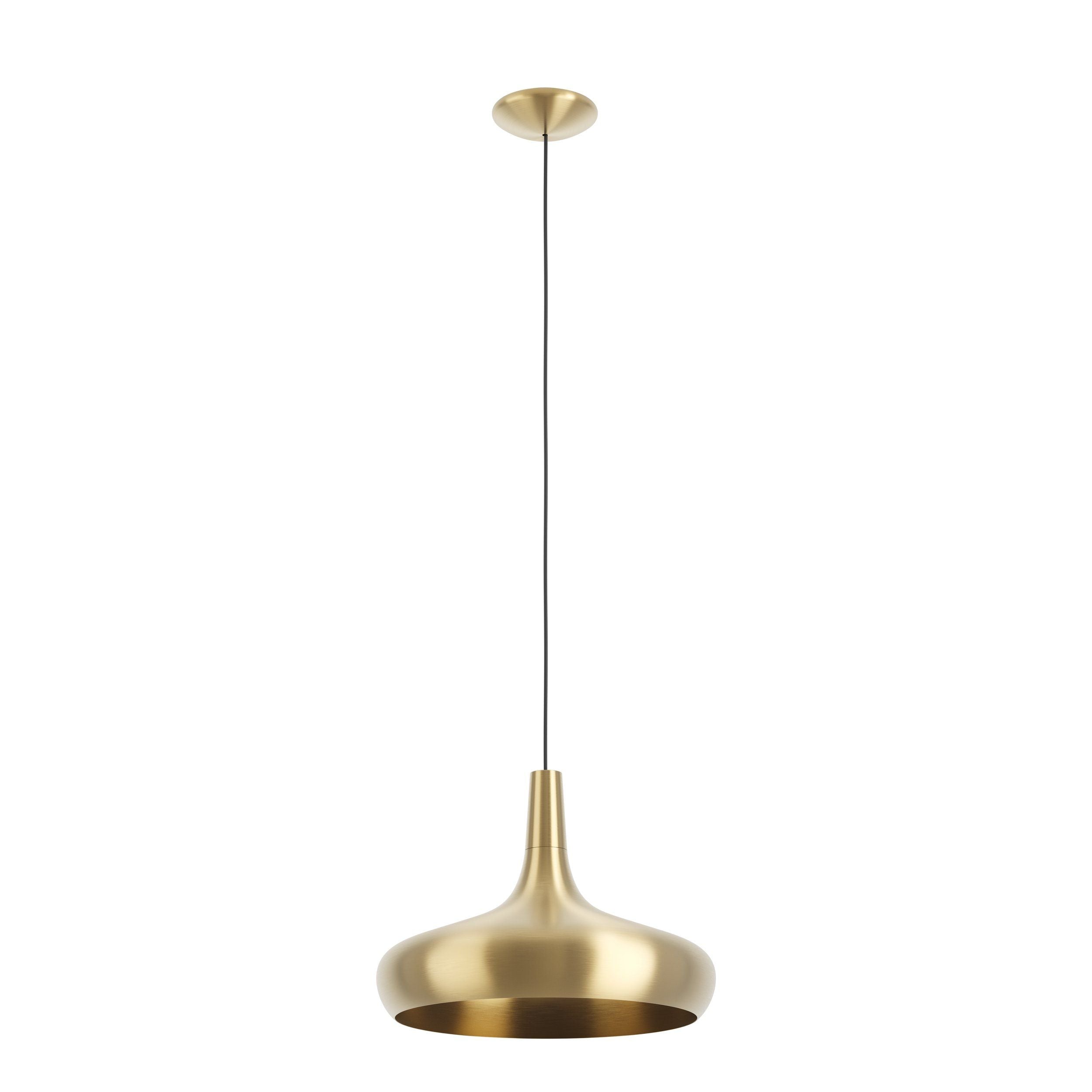 Sabinar Brushed Brass 400mm E27 Pendant