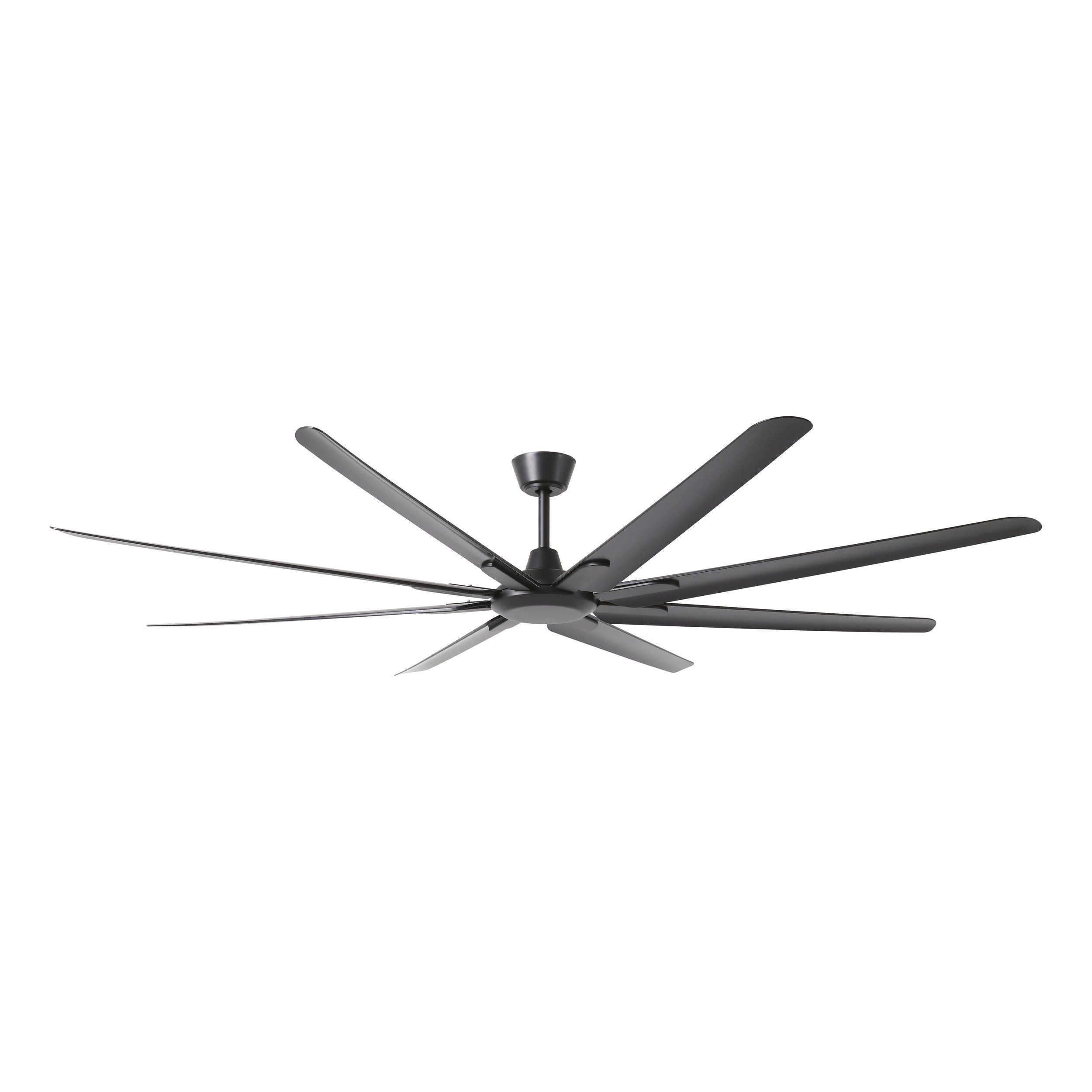 Eglo Santorini 66inch or 84inch Black or White DC Ceiling Fan