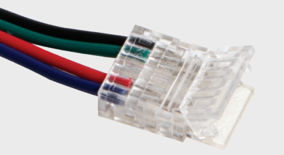 Plex-COB RGB IP20 Live Cable Connector 5 Pack
