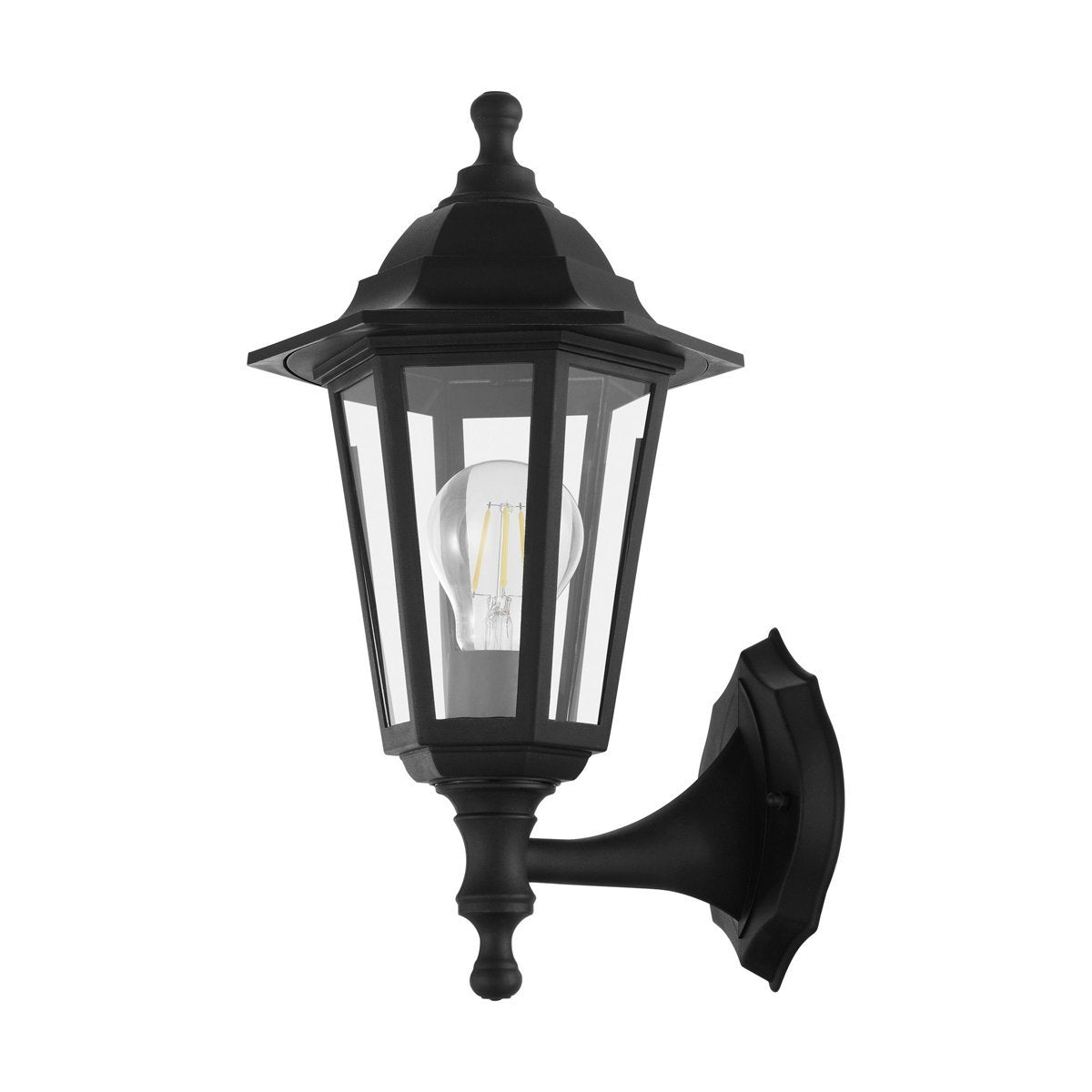Duanera Exterior Wall Light in Black