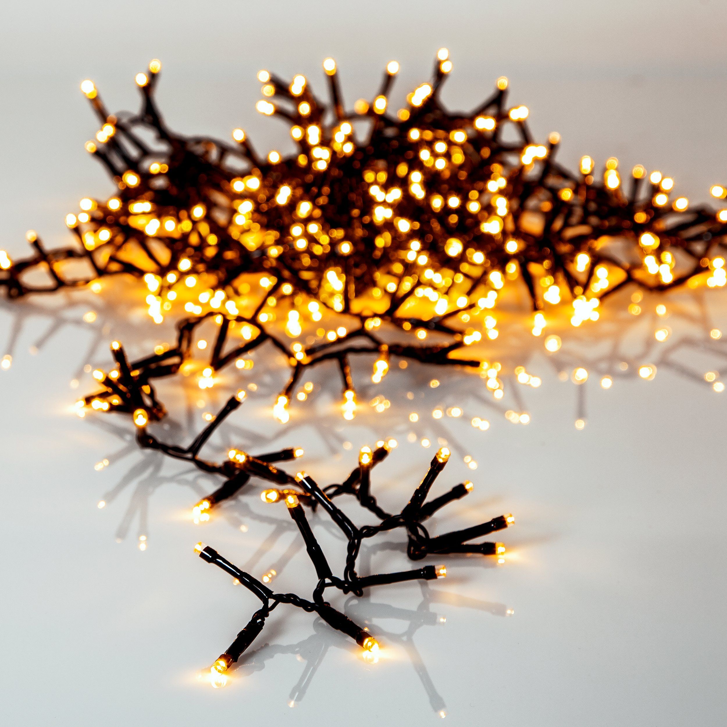 Fairy Lights x 1200 LED Warm White 24M - 2cm Spacings