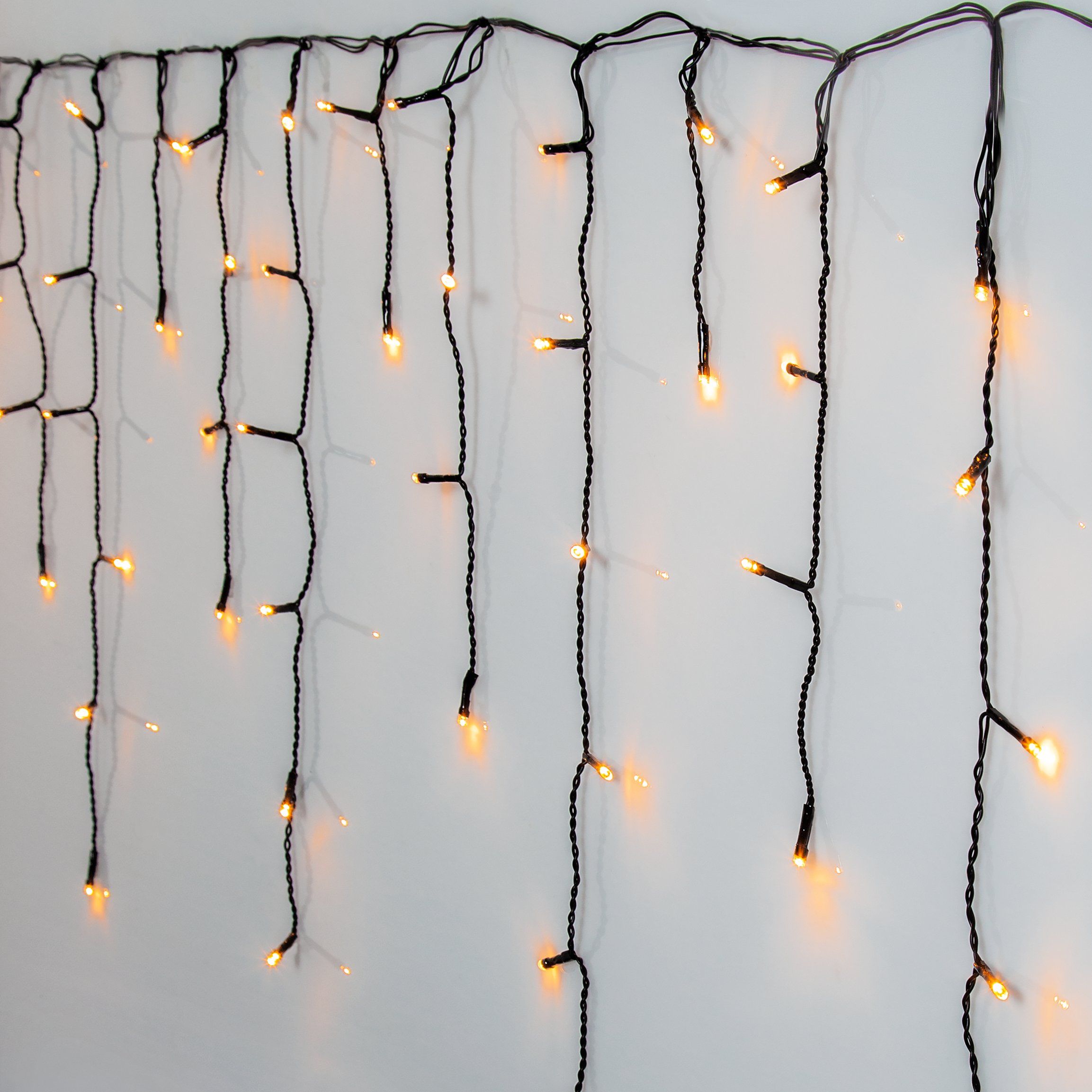 Icicle Light x 960 LED Fairy Lights Warm White 24M X 55cm
