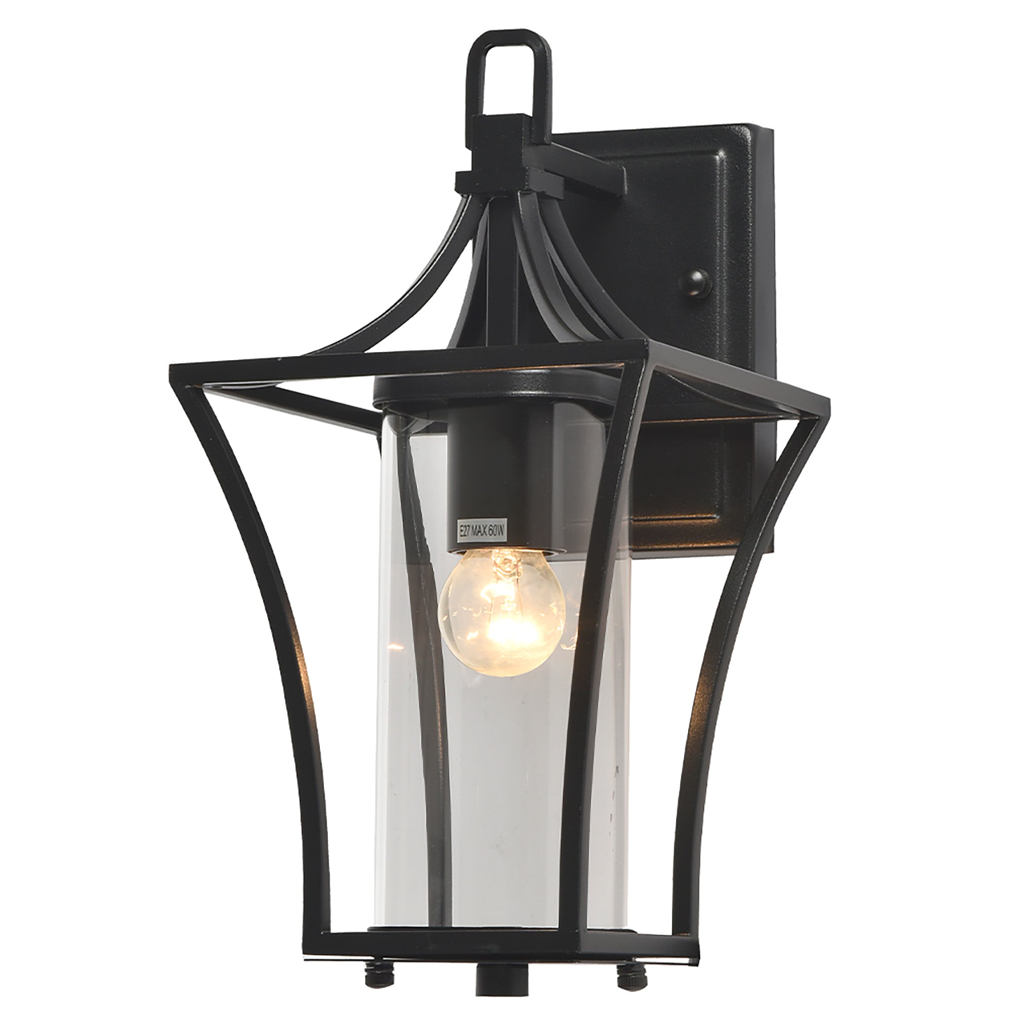 Bexley Black IP44 Exterior Wall Light