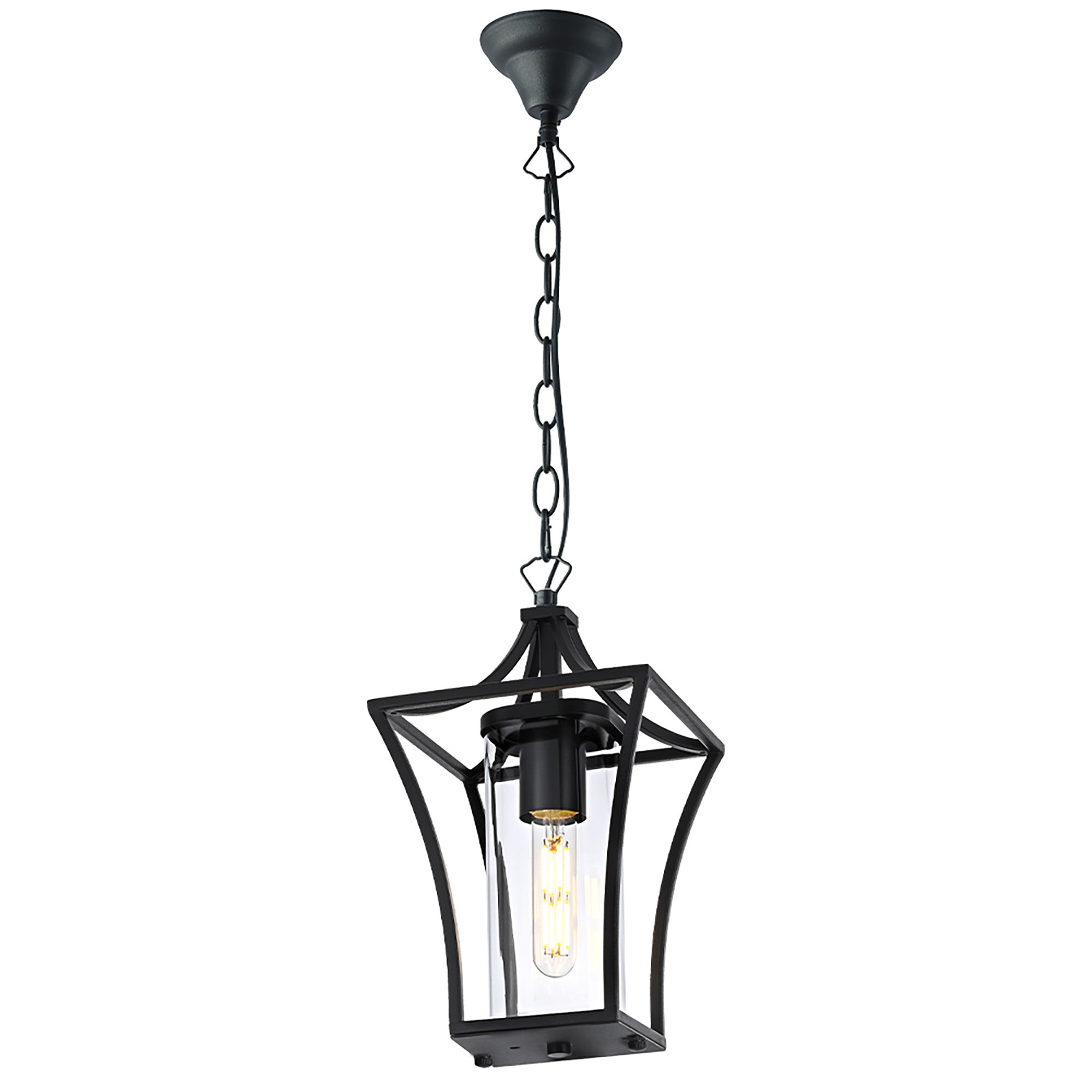 Bexley Black IP44 Pendant Light