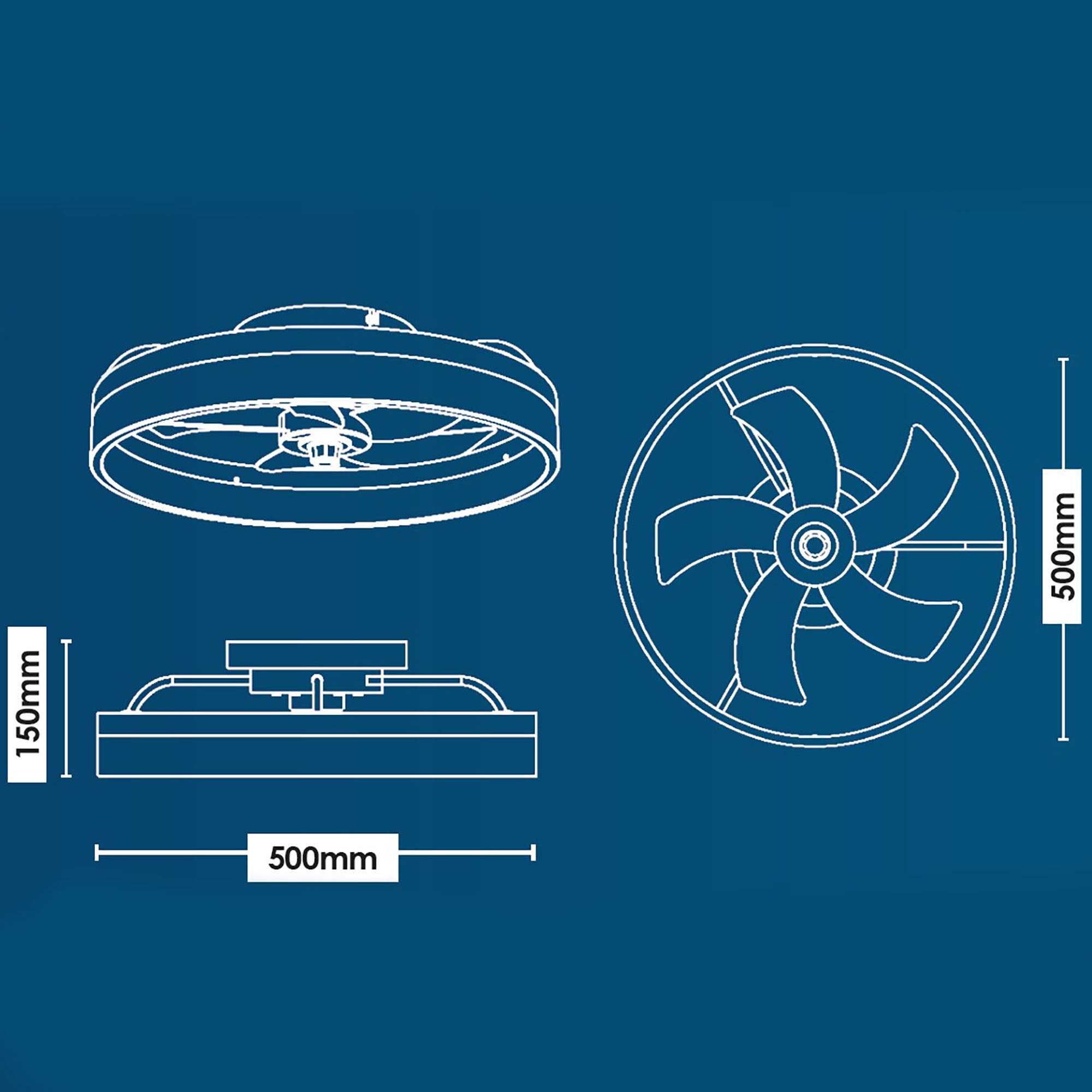 Tron Light Fan