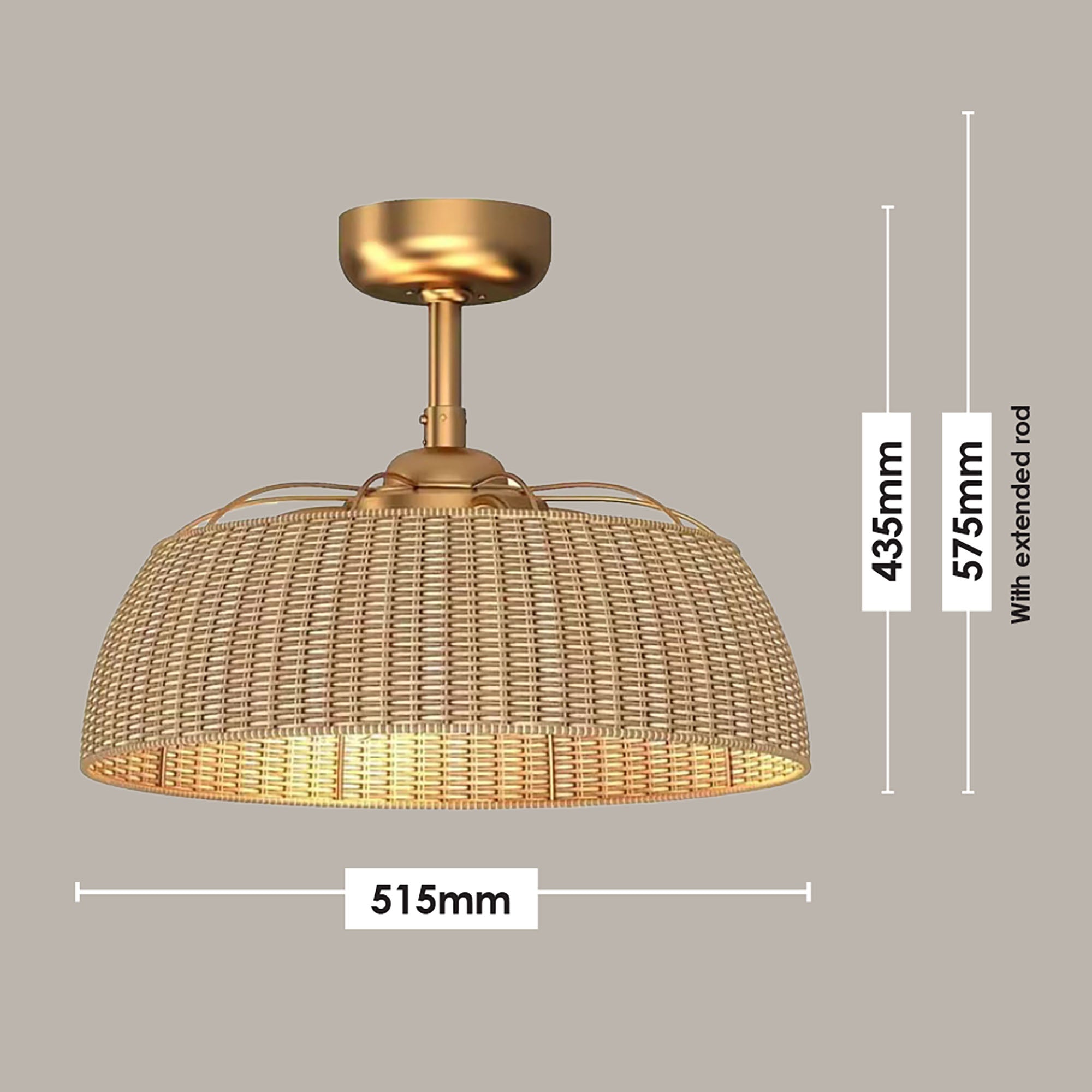 Harlow Light Fan