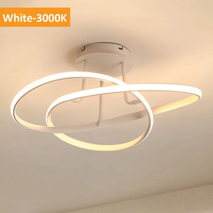 Suko White 50W 3000K Close To Ceiling LED Pendant