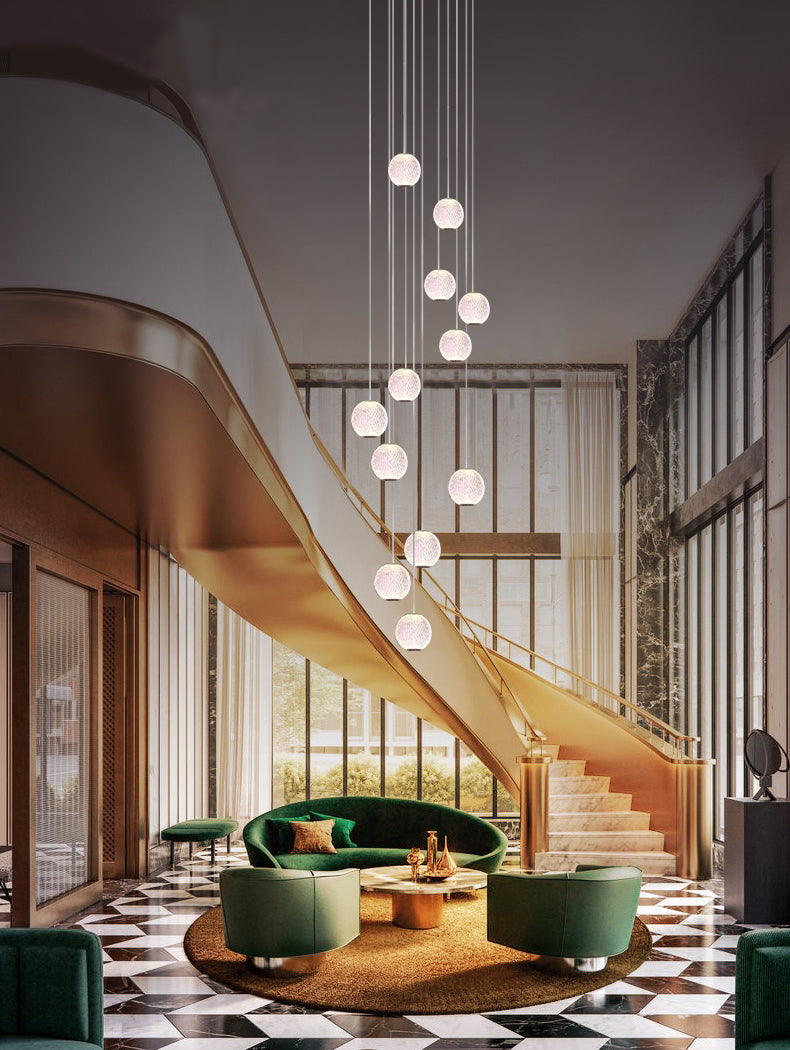 Langdon Gold 3000K 15 Light LED Pendant