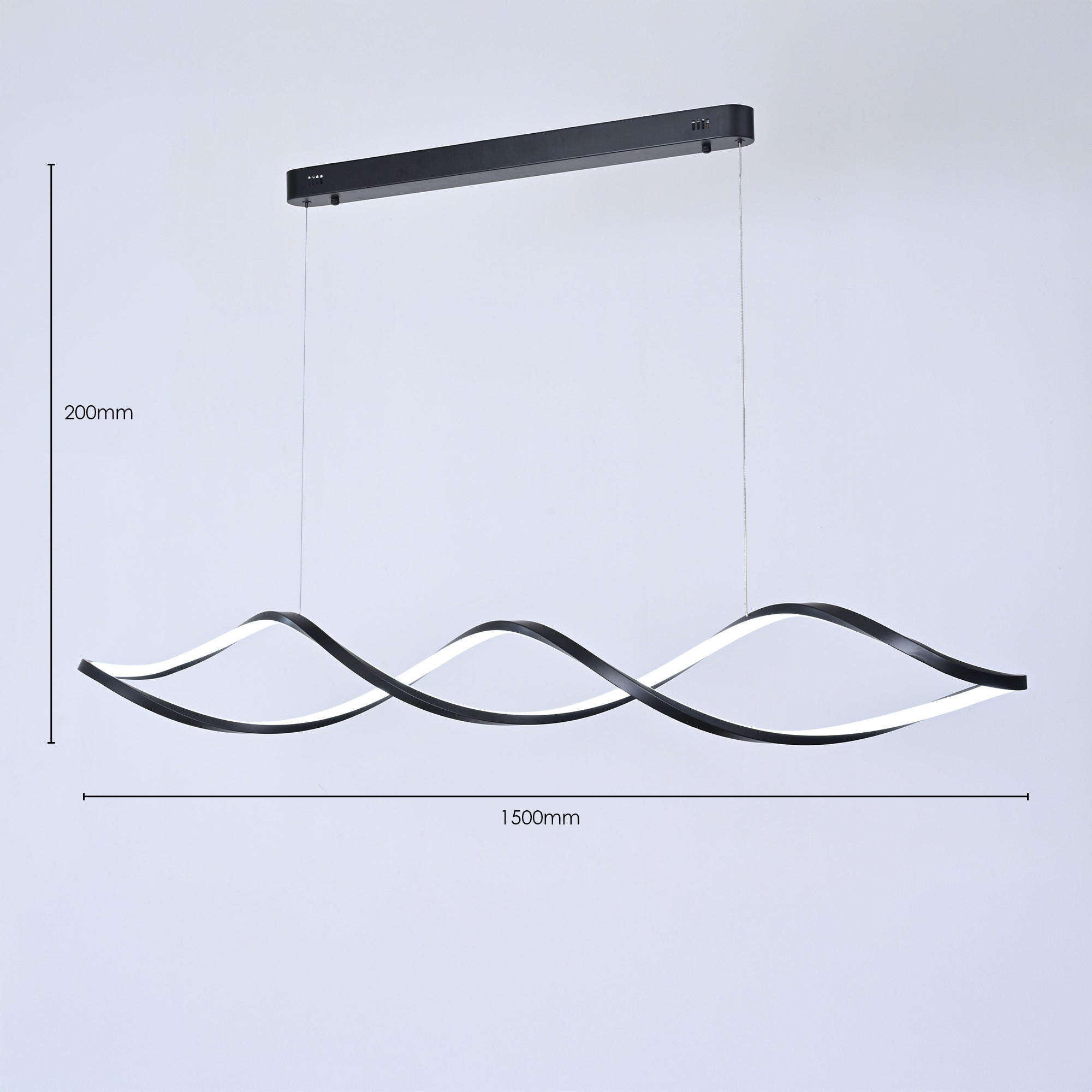 Kingston Black 50W CCT LED Pendant