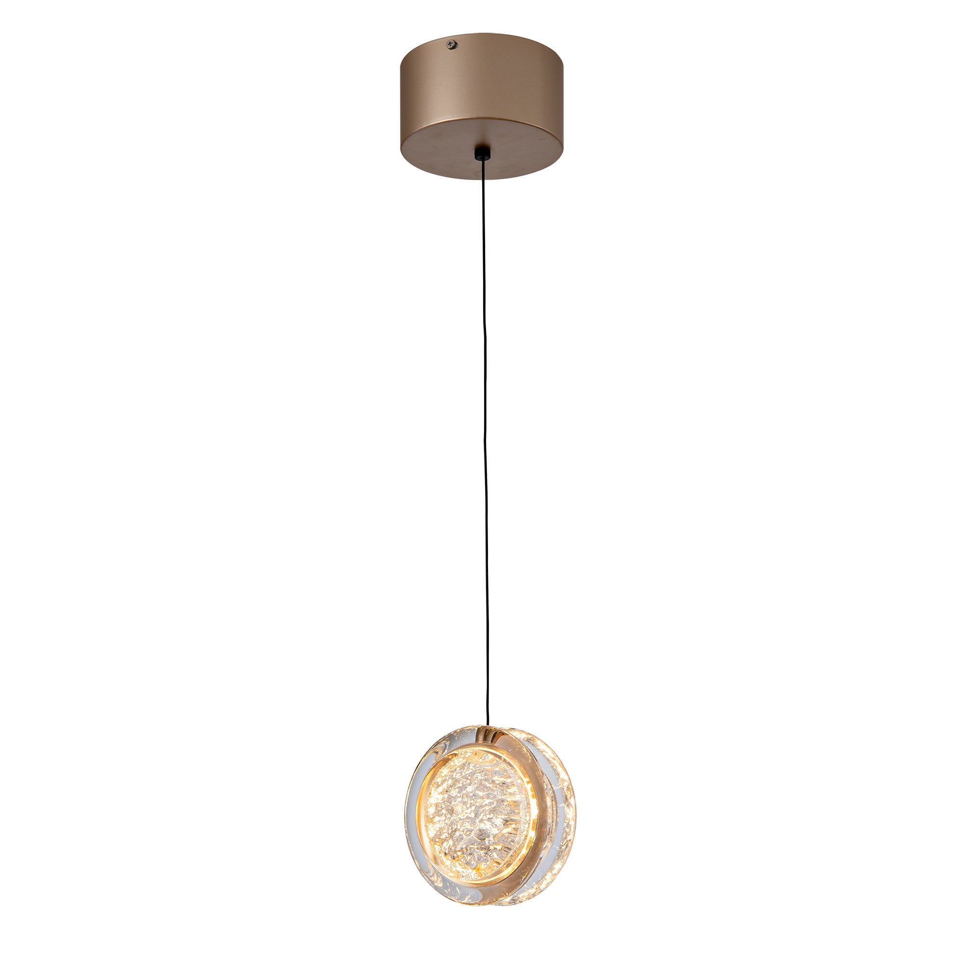 Yoyo Gold 1 Light 10W CCT LED Pendant Light