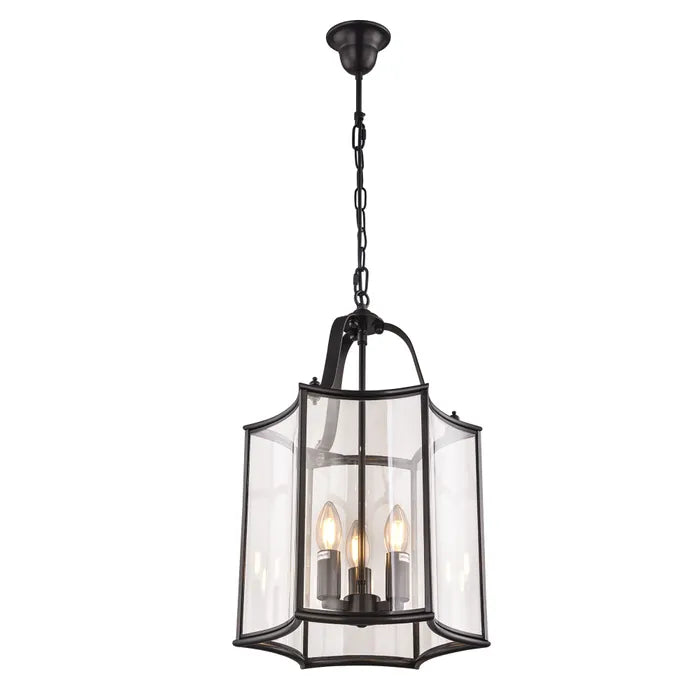 Brentwood Black Pendant - Medium