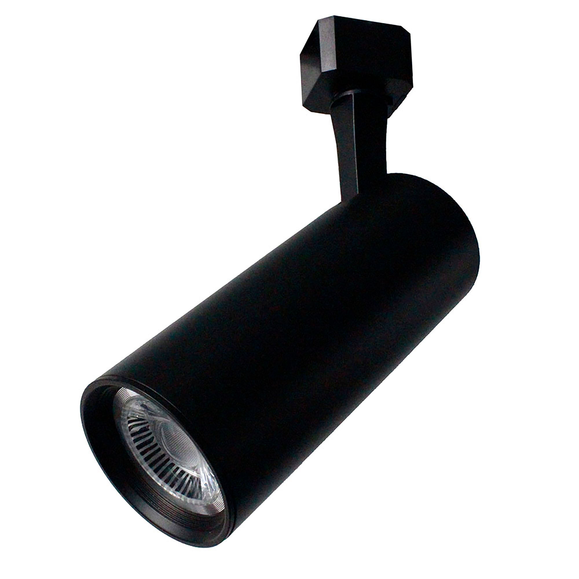 Scope Black Single Circuit GU10 Track Head