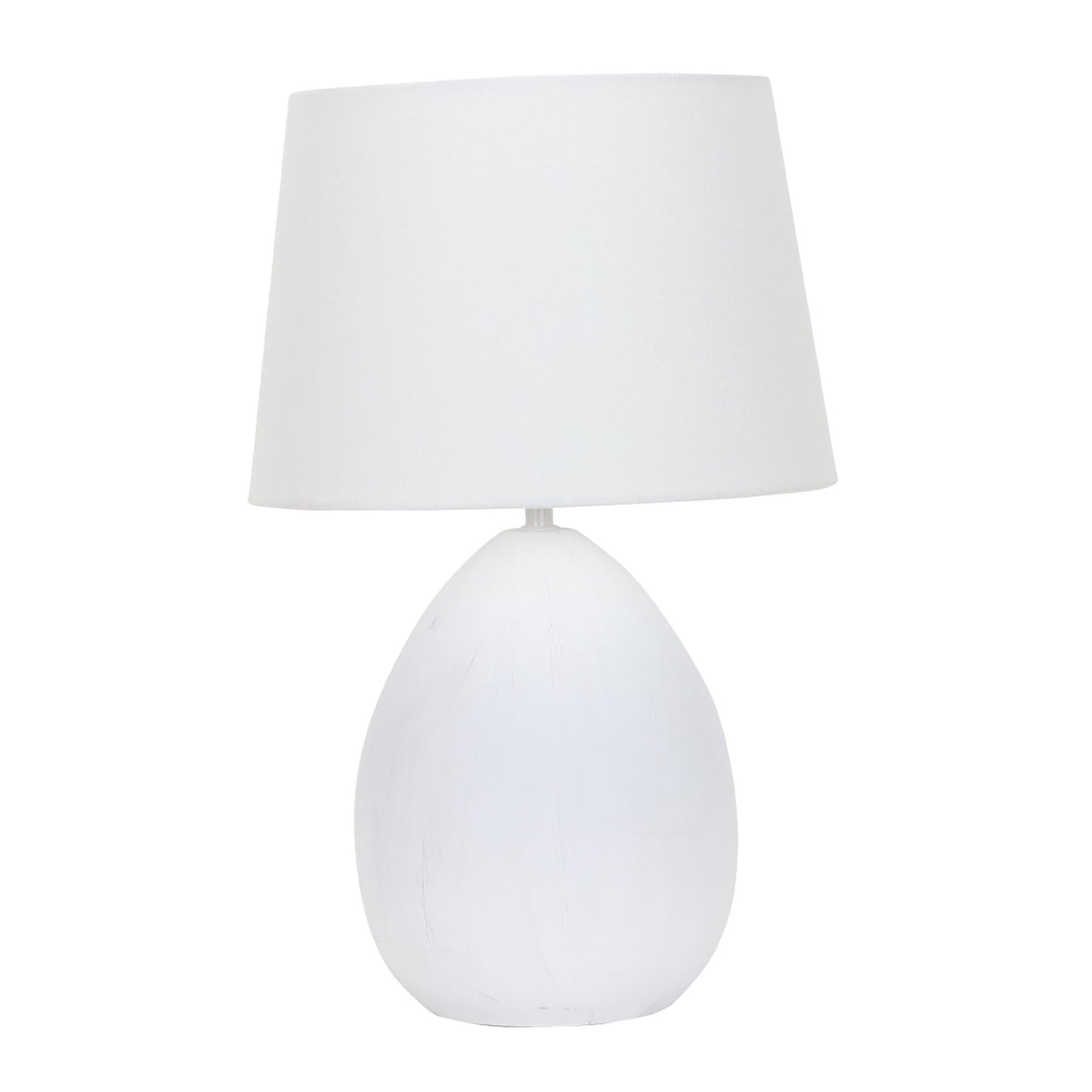 Bev White Table Lamp