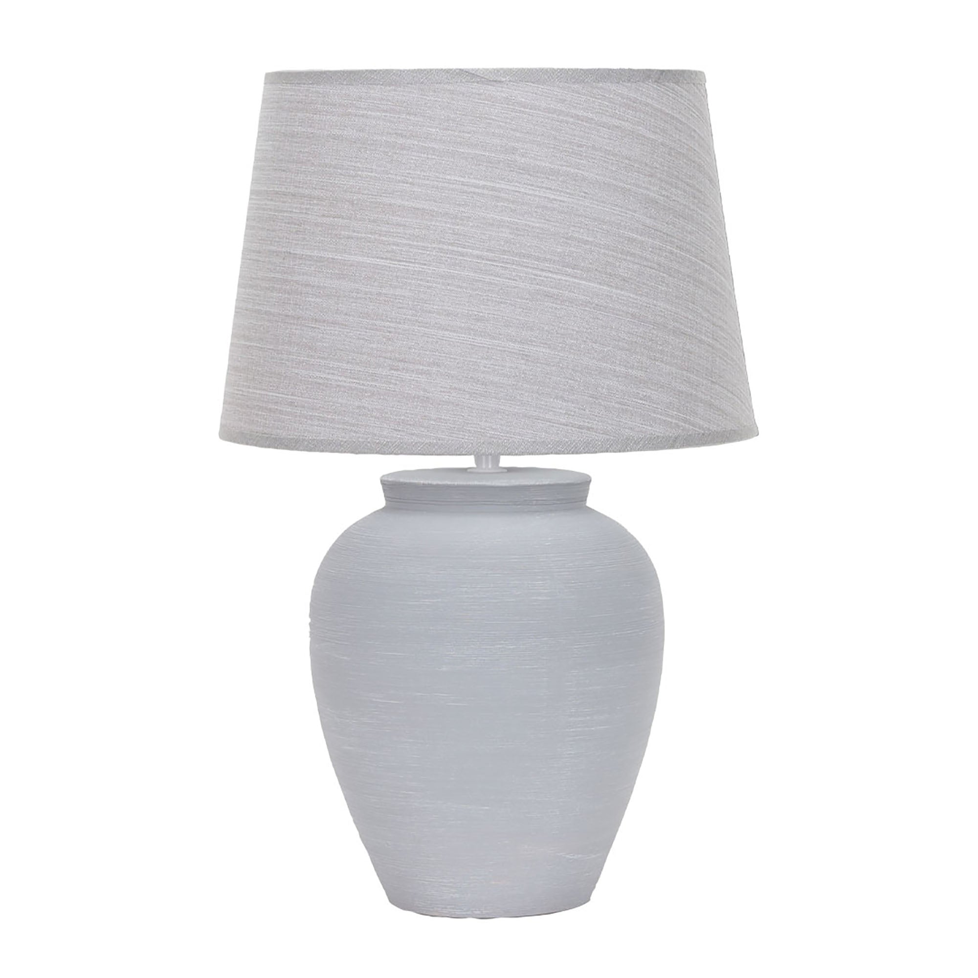 Kash Grey Table Lamp