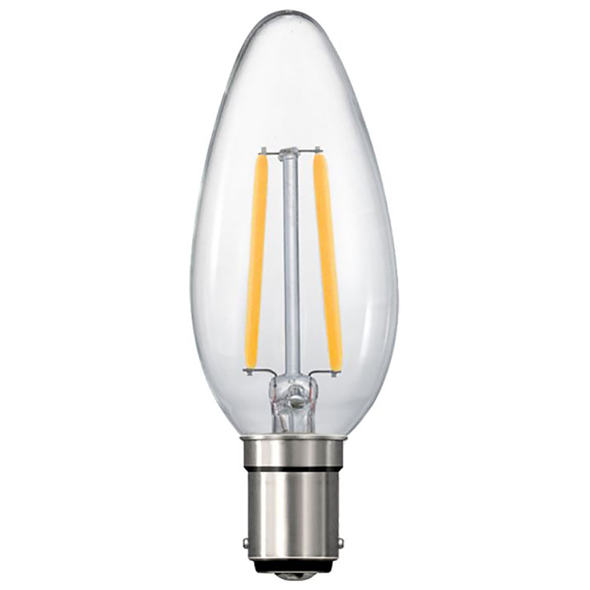 Candle C35 4w LED Filament - Dim - B15 - 2700K