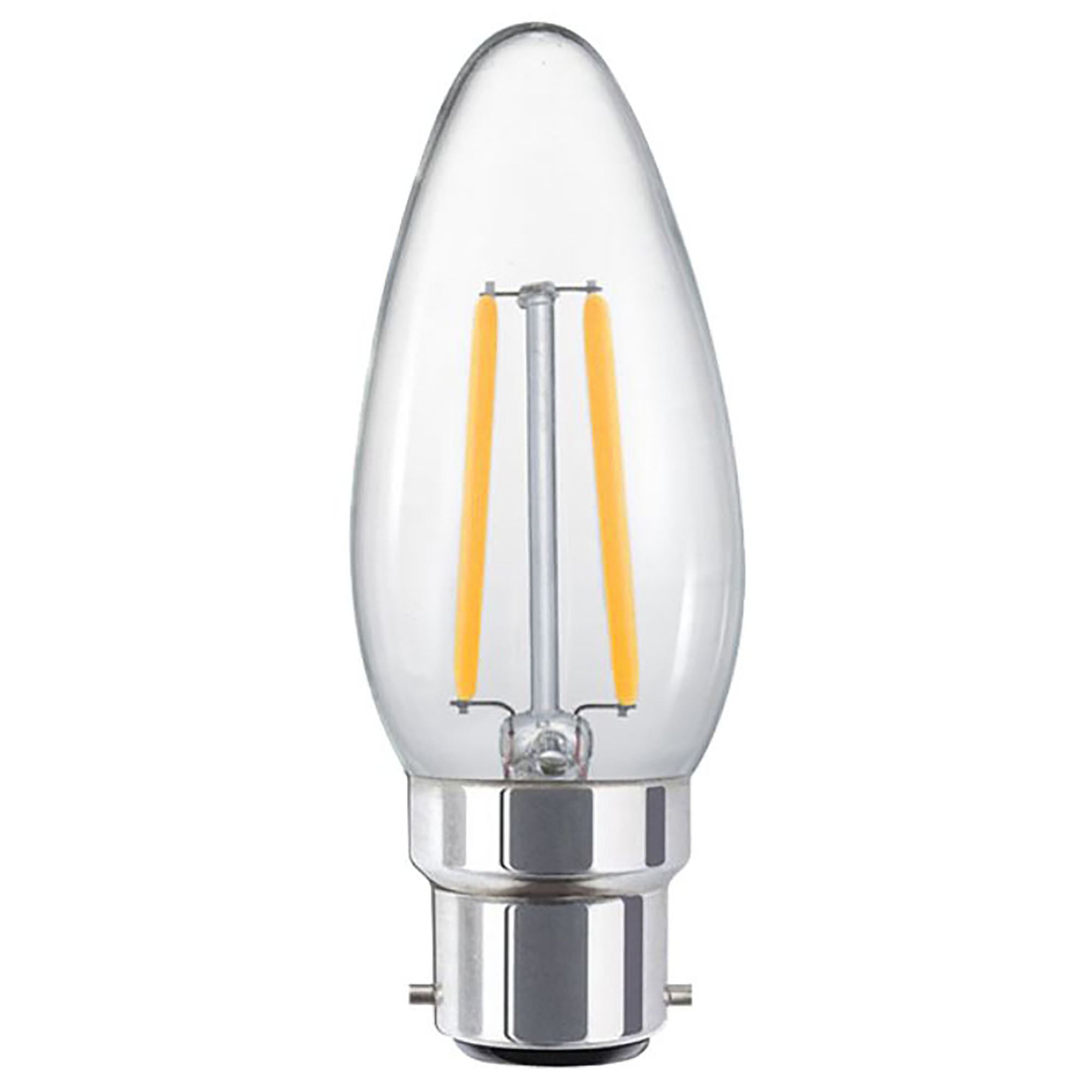 Candle C35 4w LED Filament - Dim - B22 - 2700K