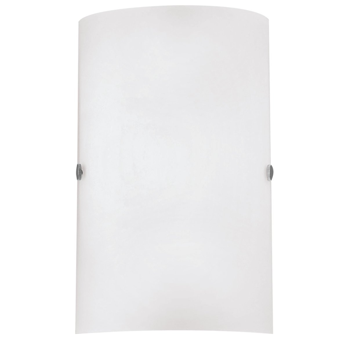 Troy 1 Light Wall Light in Satin Nickel with Opal Glass