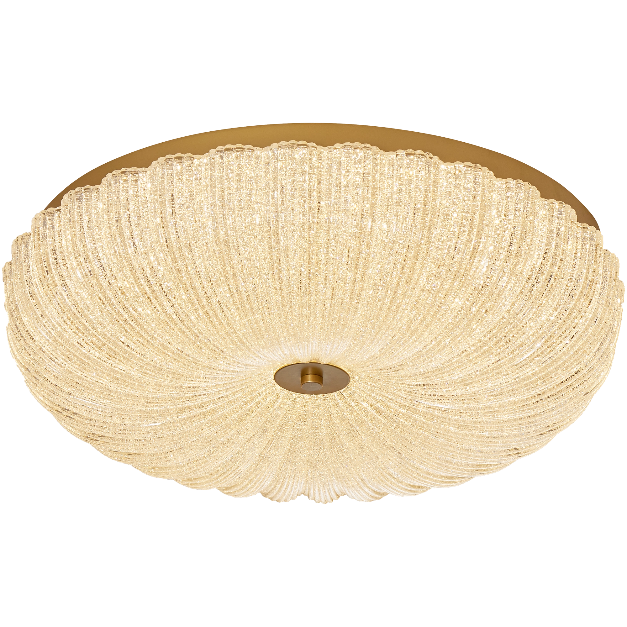 Allure Gold & Crystalline 48W 500mm CCT LED Acrylic CTC/Oyster