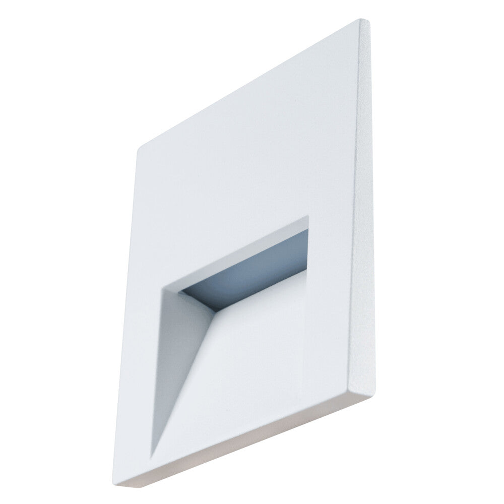 Ambience Straight Face Plate for LED Wall Light 240V 1W 3K White