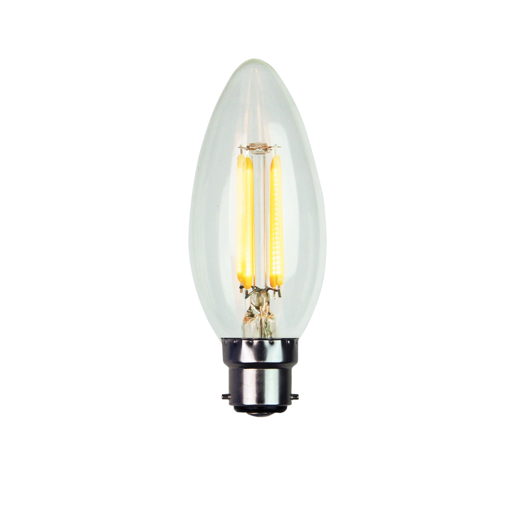 Filament LED C35 4000K B22 4W / B22 / 4000K Dimmable
