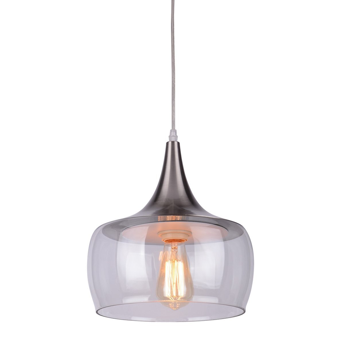 Asma Clear Glass Pendant Light