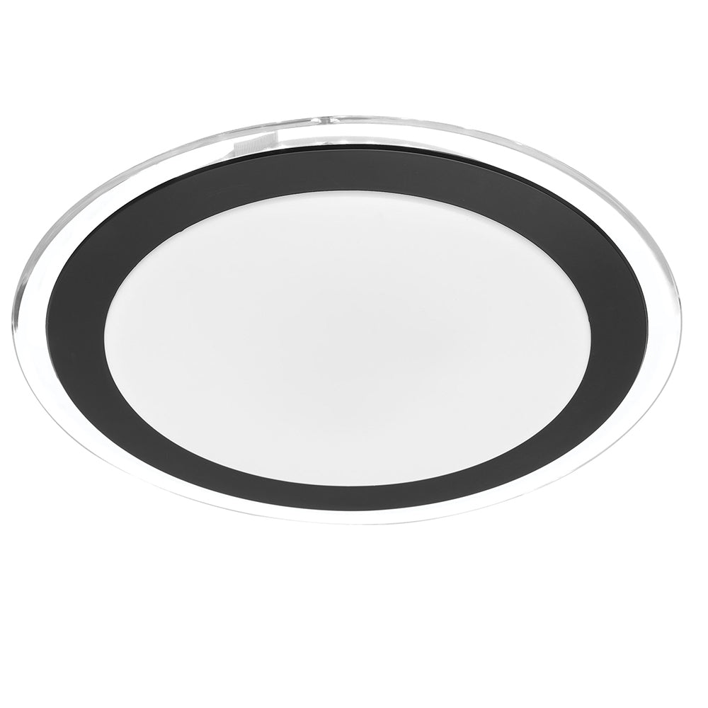 Astrid 43 Silver, Oak, Chrome or Black 30W 3CCT Dimmable LED Oyster