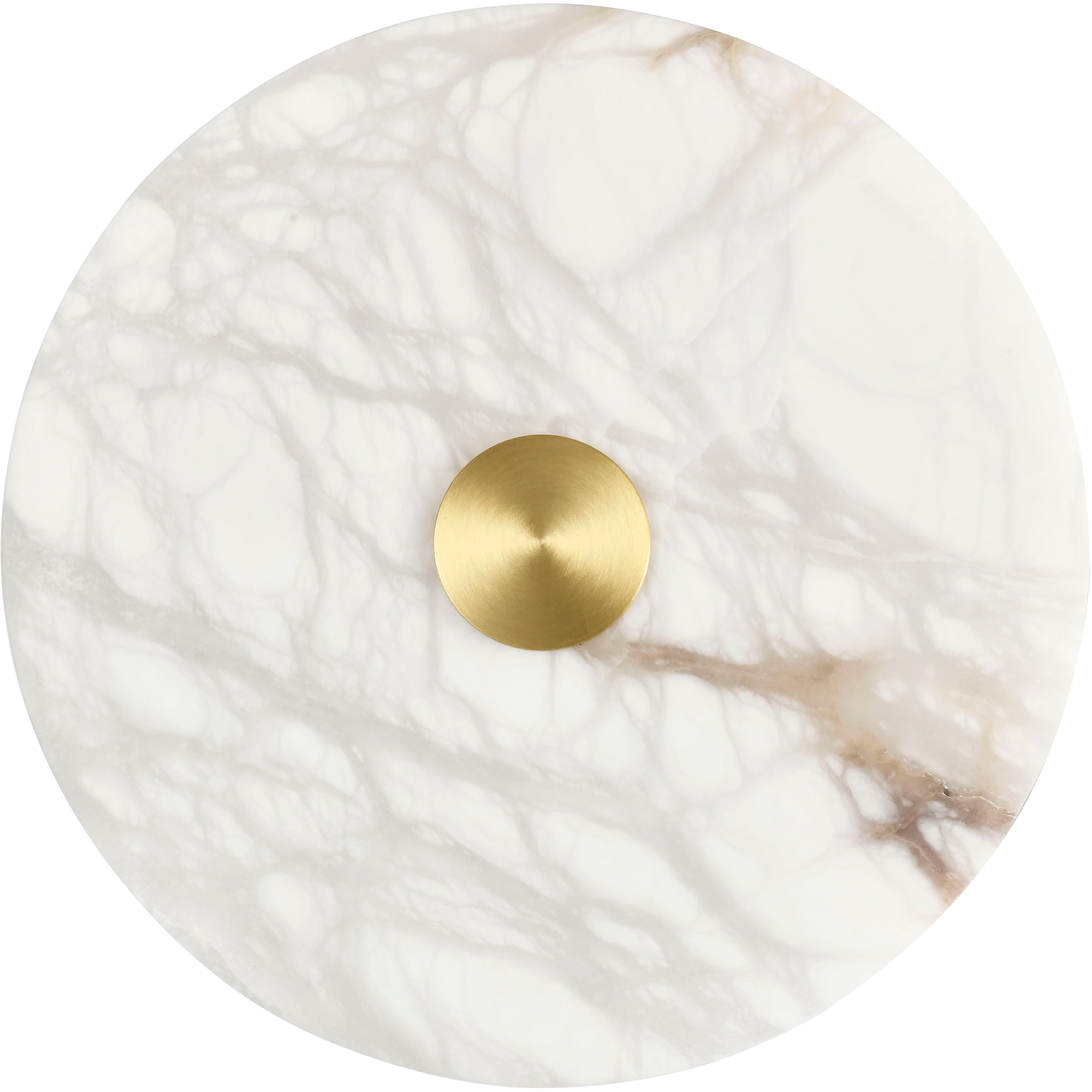 Bower Alabaster & Brass 15W 200mm CCT LED Wall Light