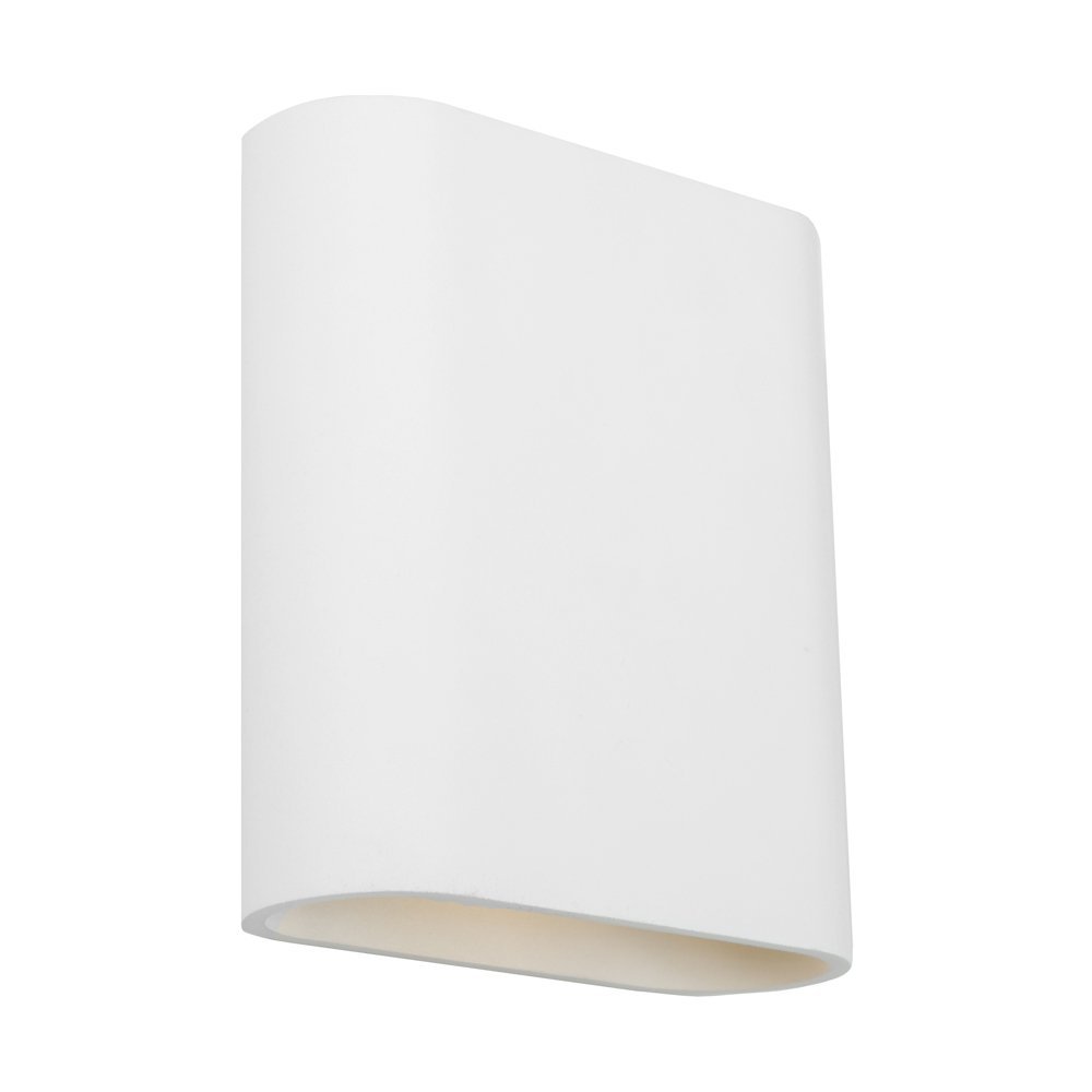 Cougar White Bowen Exterior LED Wall Light IP54