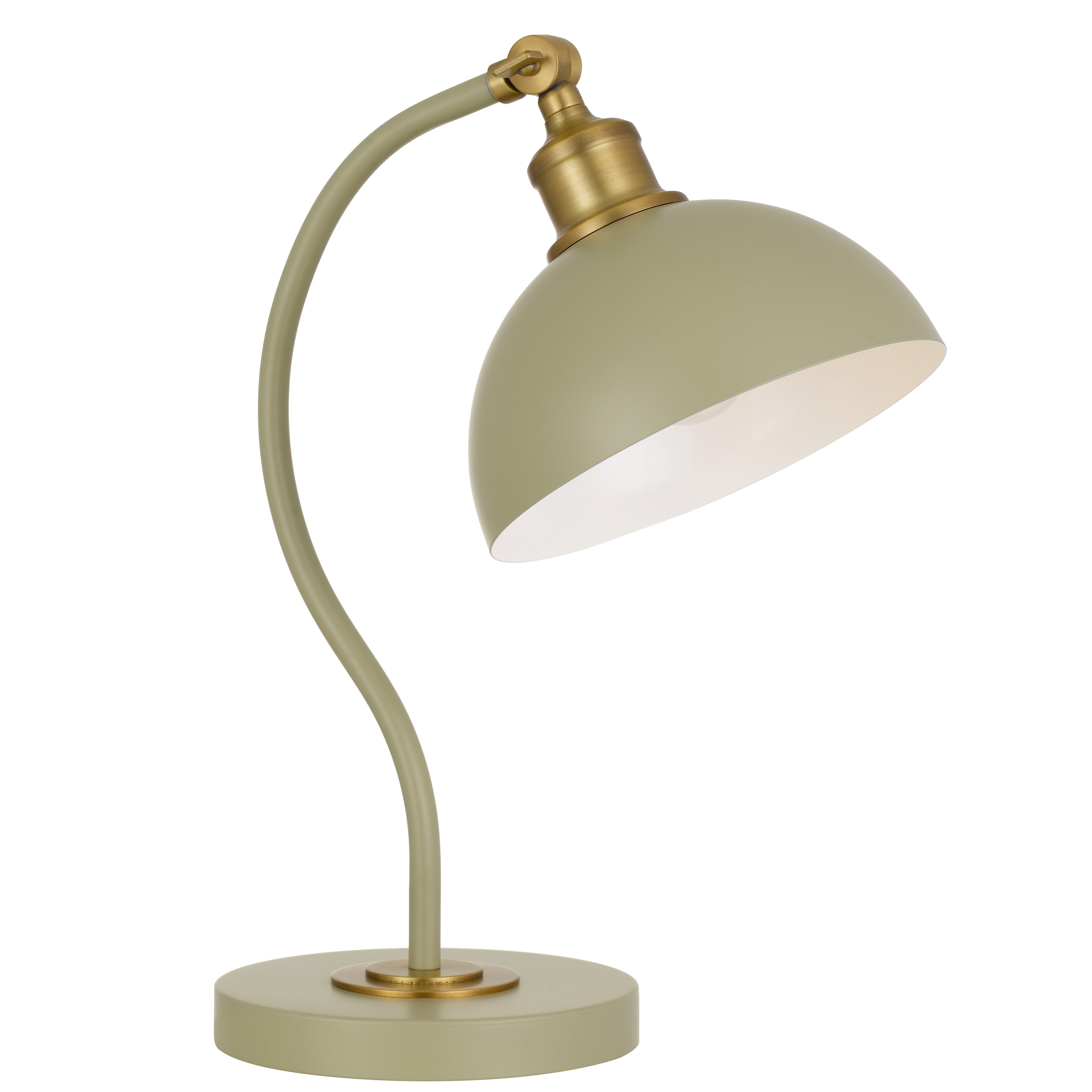 Brevik Orange, Black, Beige or Green Table Lamp