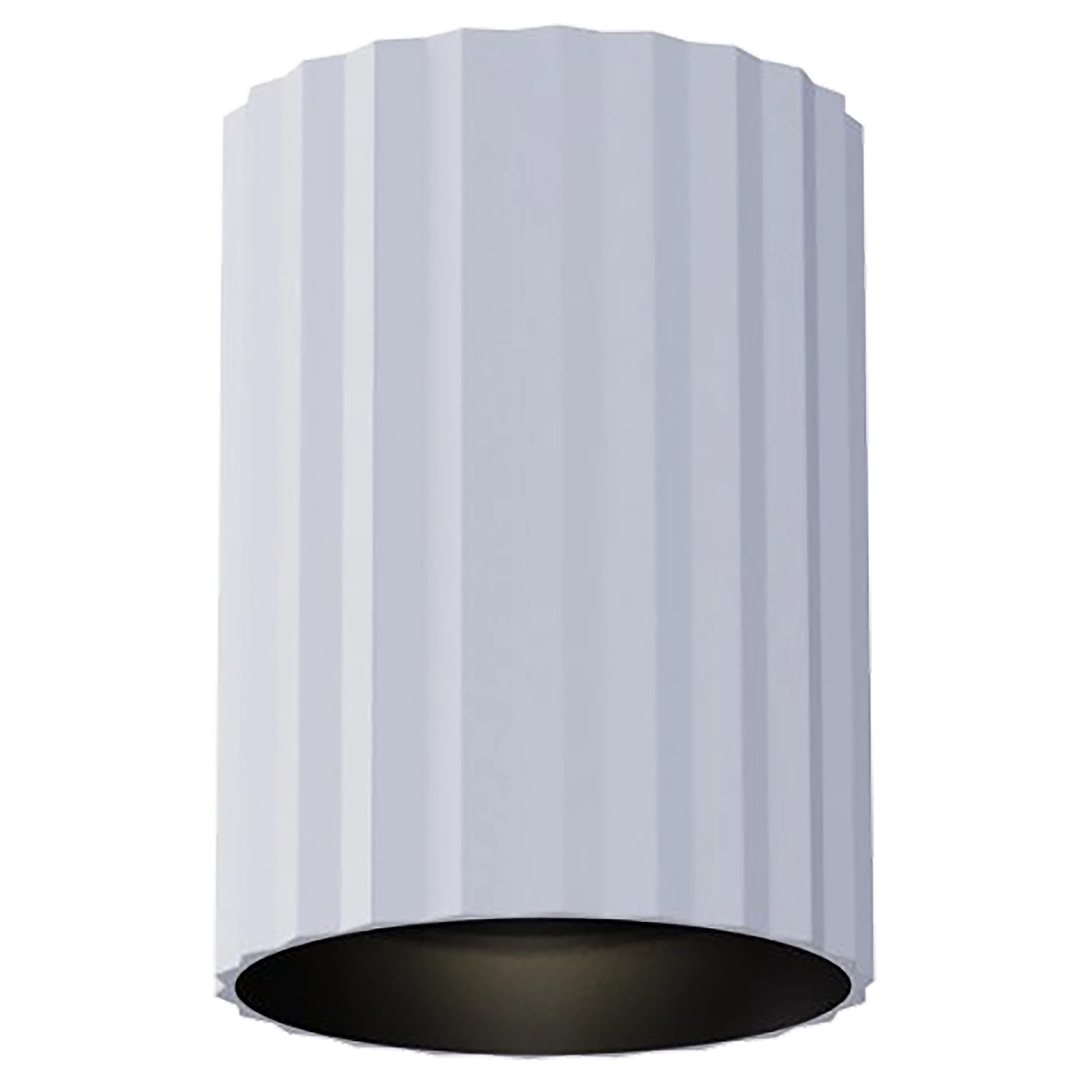 Canary White 150mm GU10 Surface Mounted Downlight