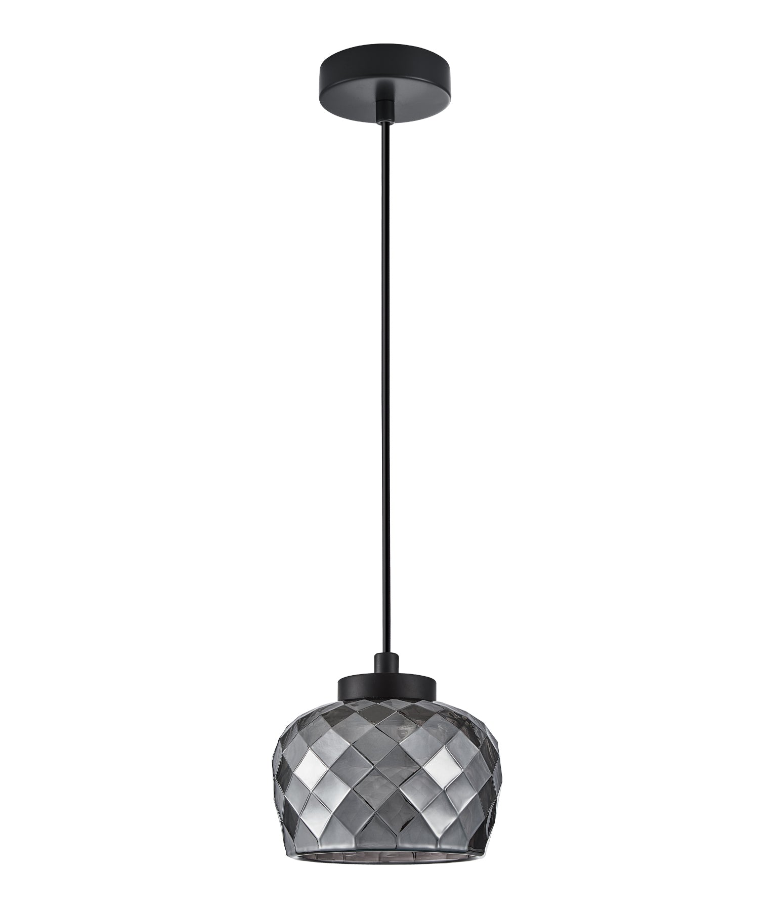 CARAMELLE: Interior LED Tri-CCT Glass with Segments Ellipse Pendant Lights