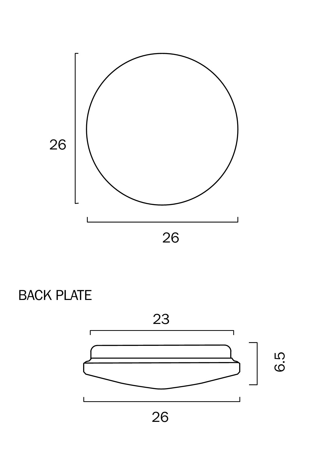 Cassia White 12W 3CCT Oyster Light