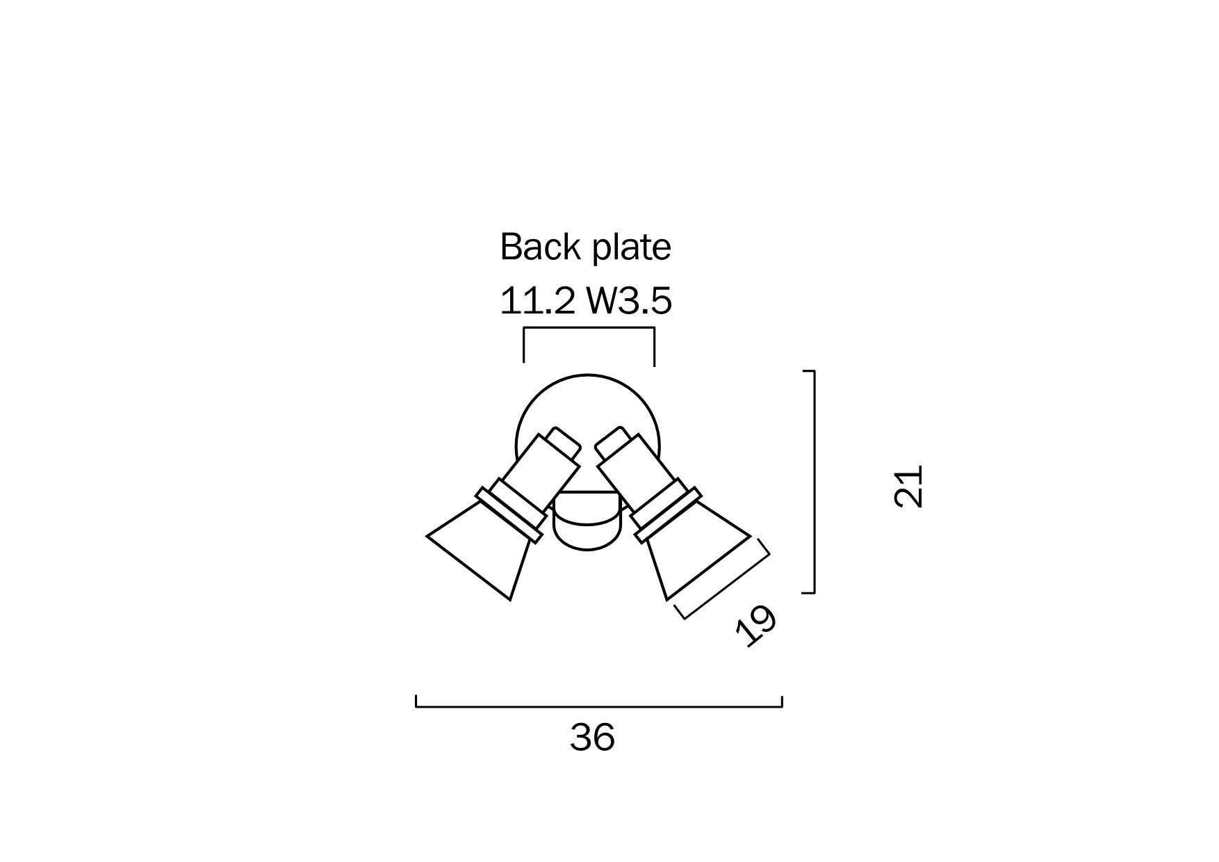 Comet Black 2 x 10W Replaceable PAR30 Sensor Flood Light