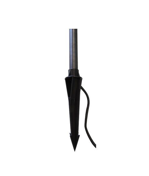 COOLIE: Exterior Coolie Rustic Brass / Matte Black Spike Lights IP54