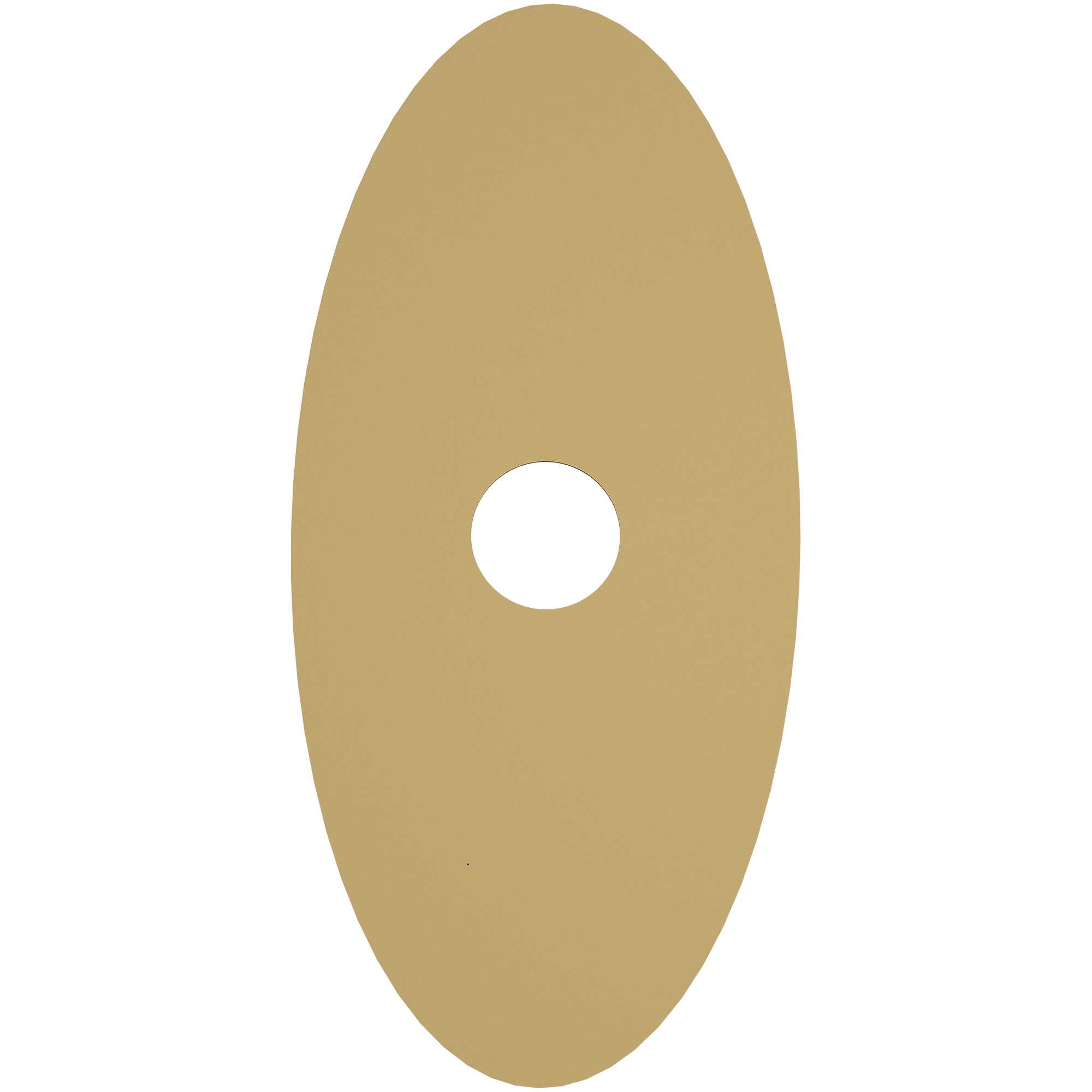 Crest Orb Oval Dress Ring Only 300mm x 140mm Brass