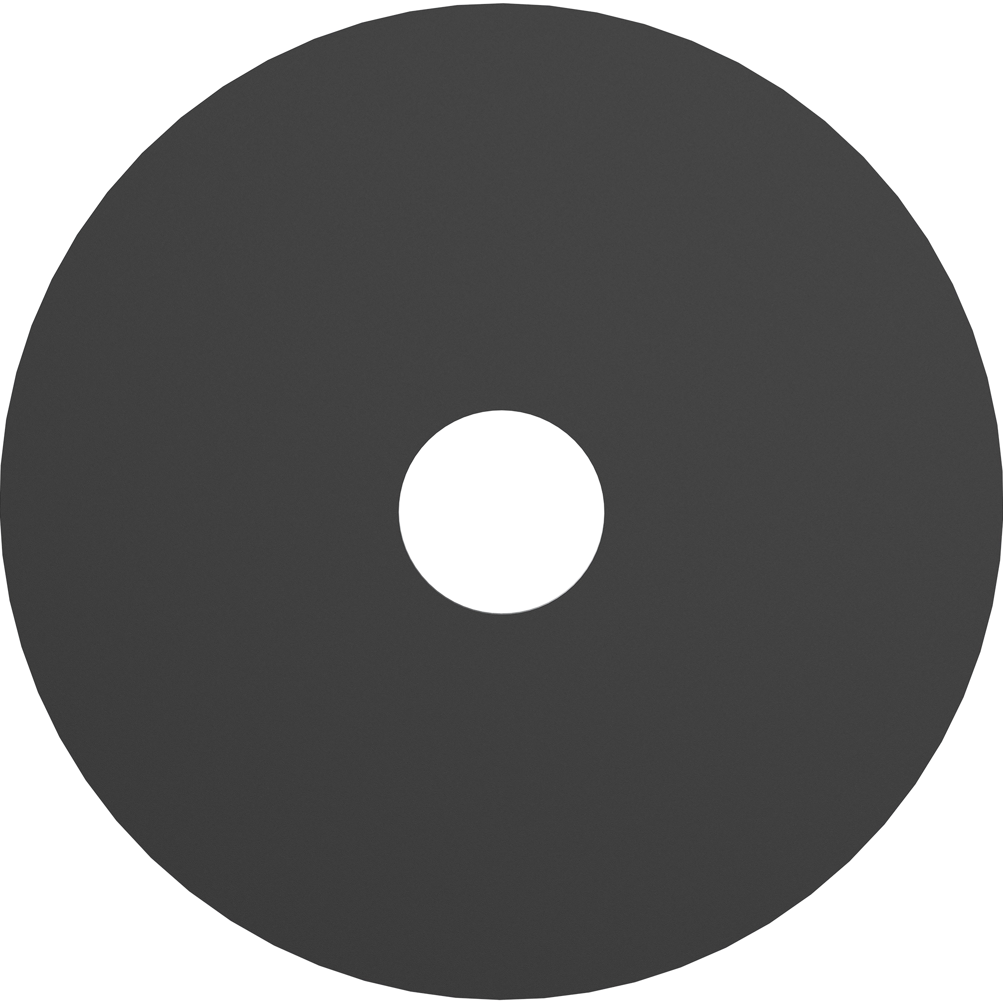 Crest Orb Round Dress Ring Only Ø300mm Black