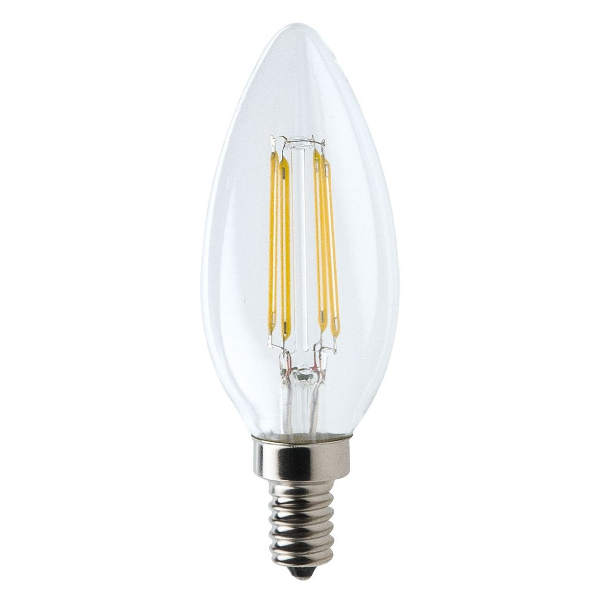 Candle E14 4W LED Globe Clear - LEDCAN4WE14CL - PW - CW - WW