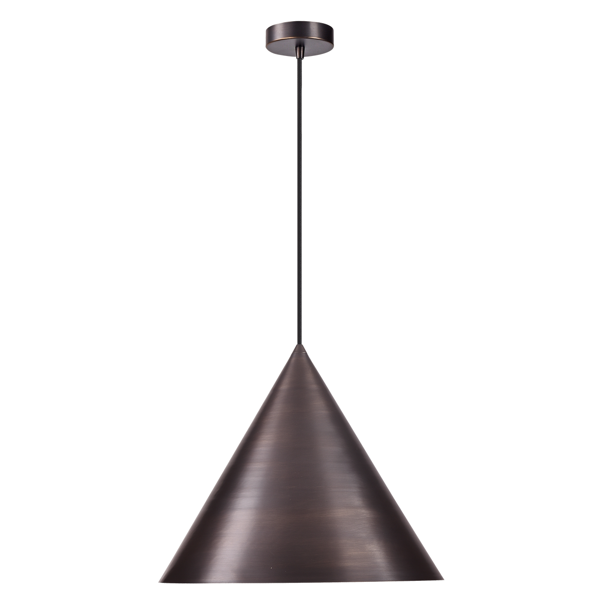 Coda 1 Light E27 Brass Pendant