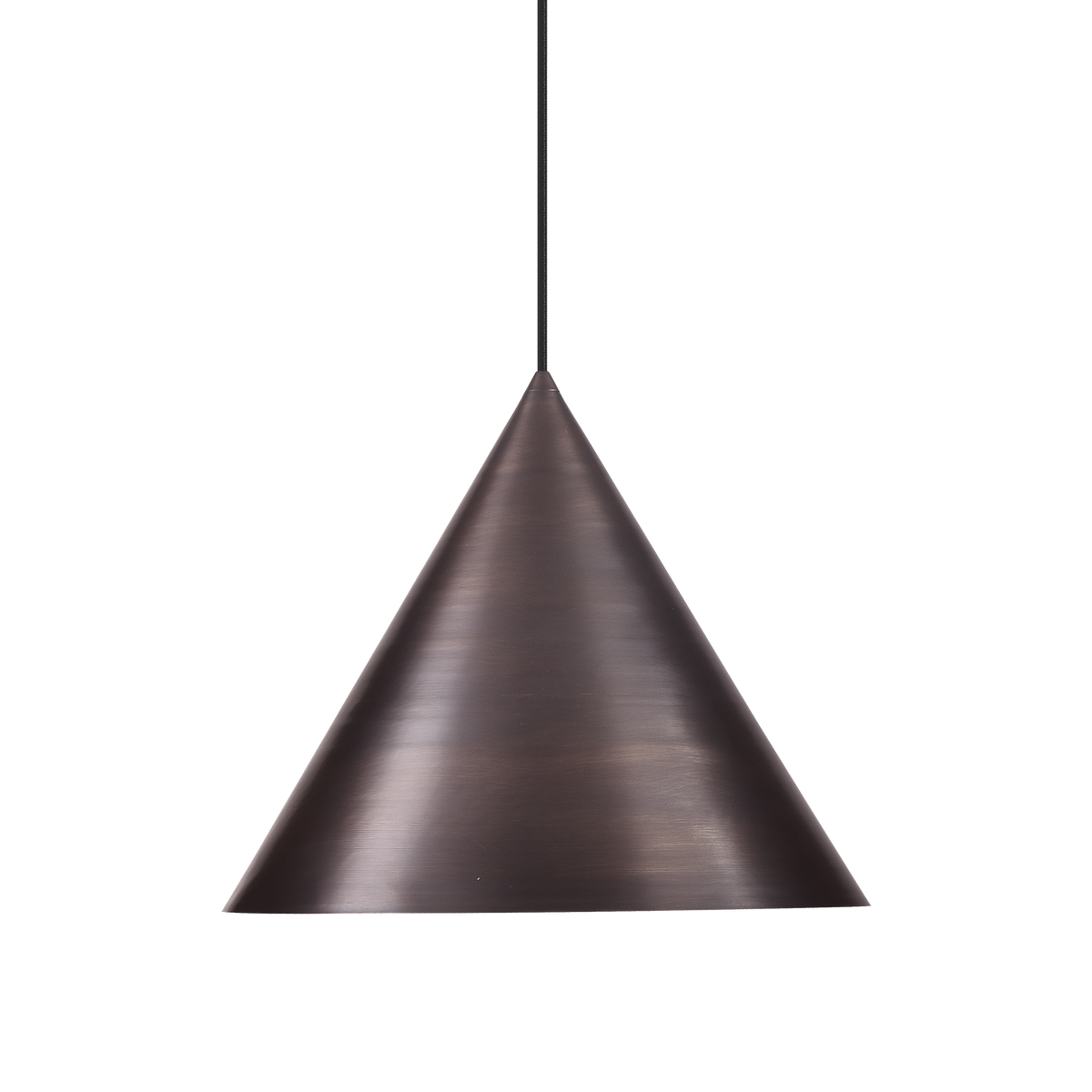 Coda 1 Light E27 Brass Pendant
