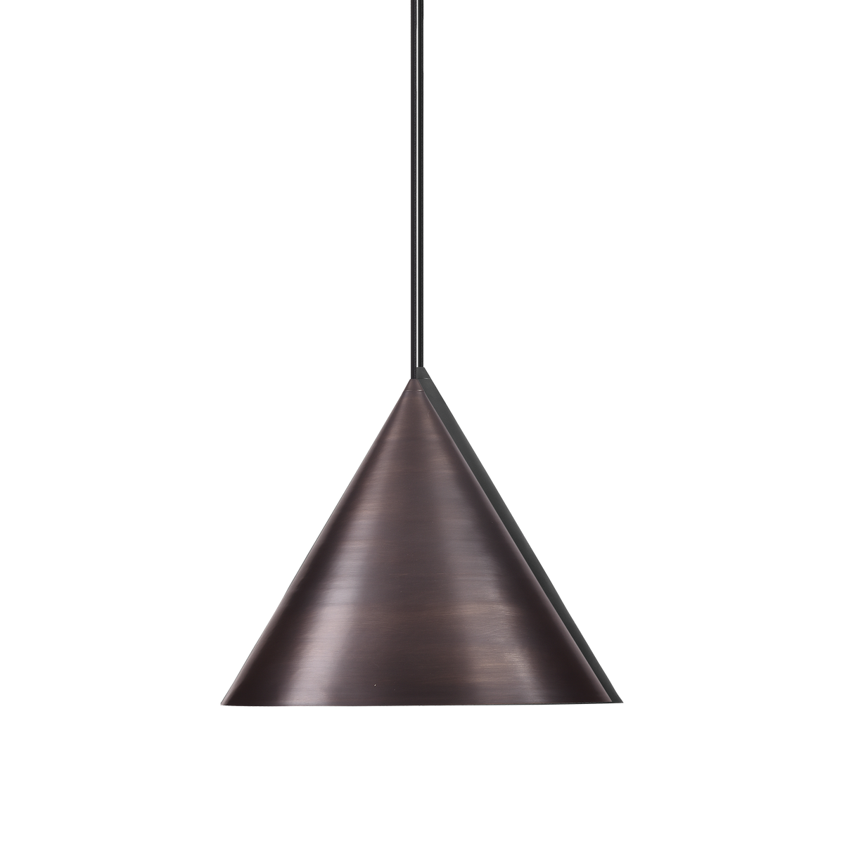 Coda 1 Light E27 Brass Pendant