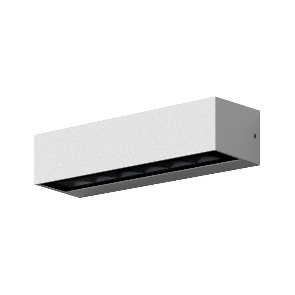 DASH-8 240V Rectangle 8W White Wall Light - 3000k