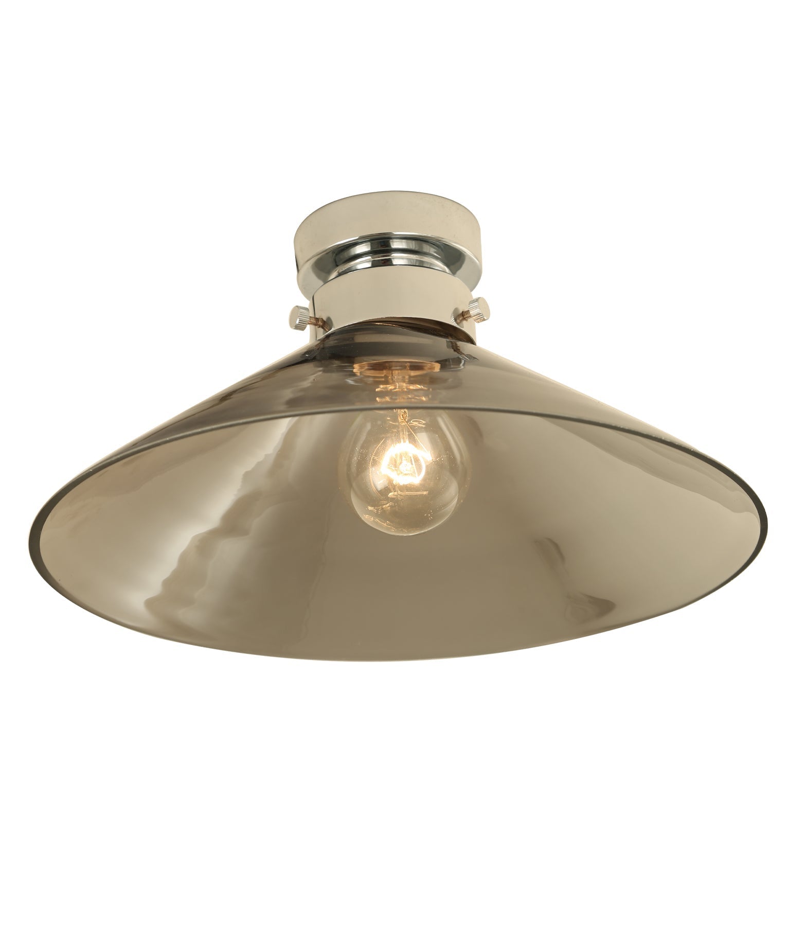 D.I.Y. Batten Fix Ceiling Lights - Large Cone Shape Fixtures