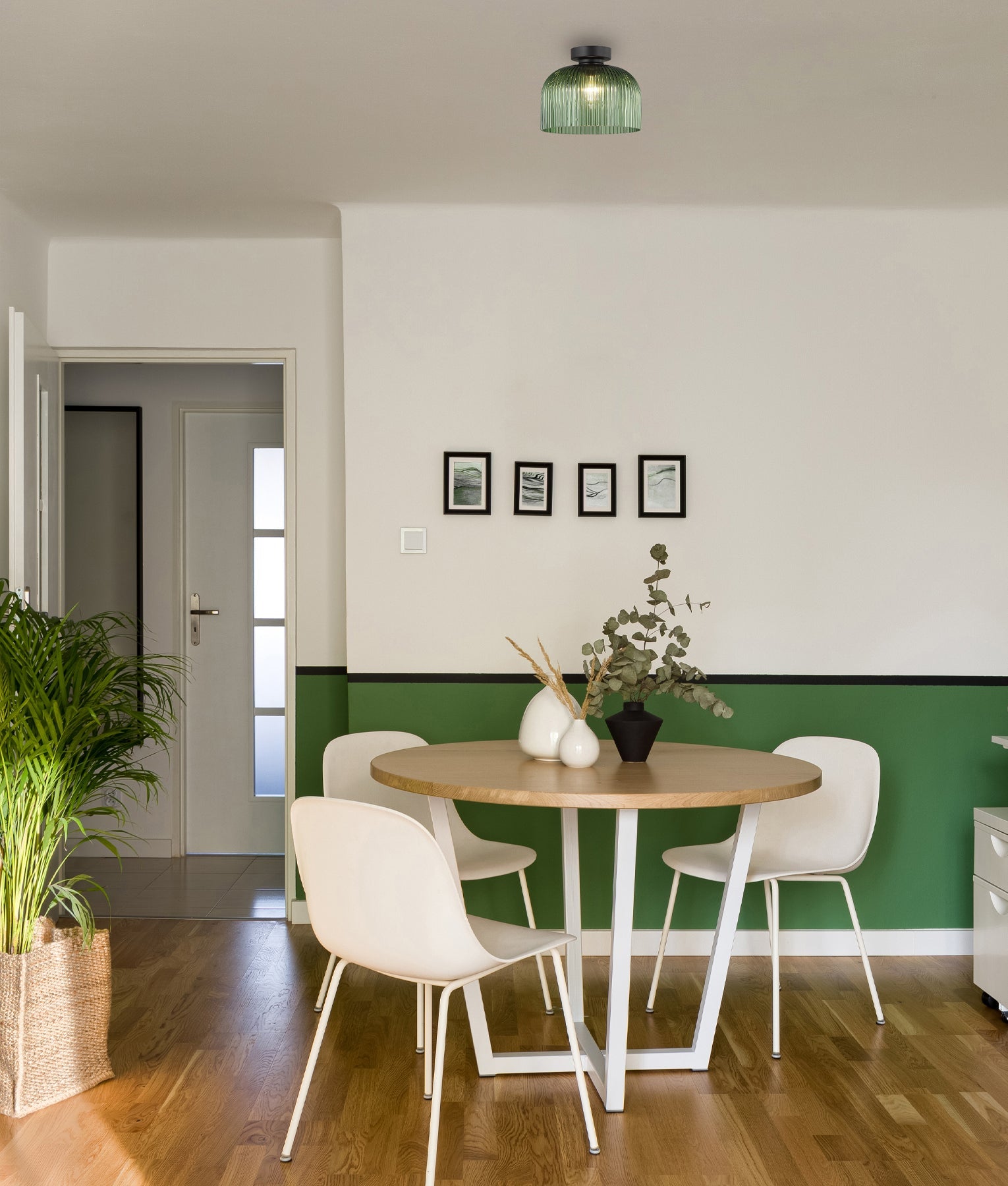 DIYVINTAJ: D.I.Y. Dome Ribbed Glass Batten Fix Ceiling Lights