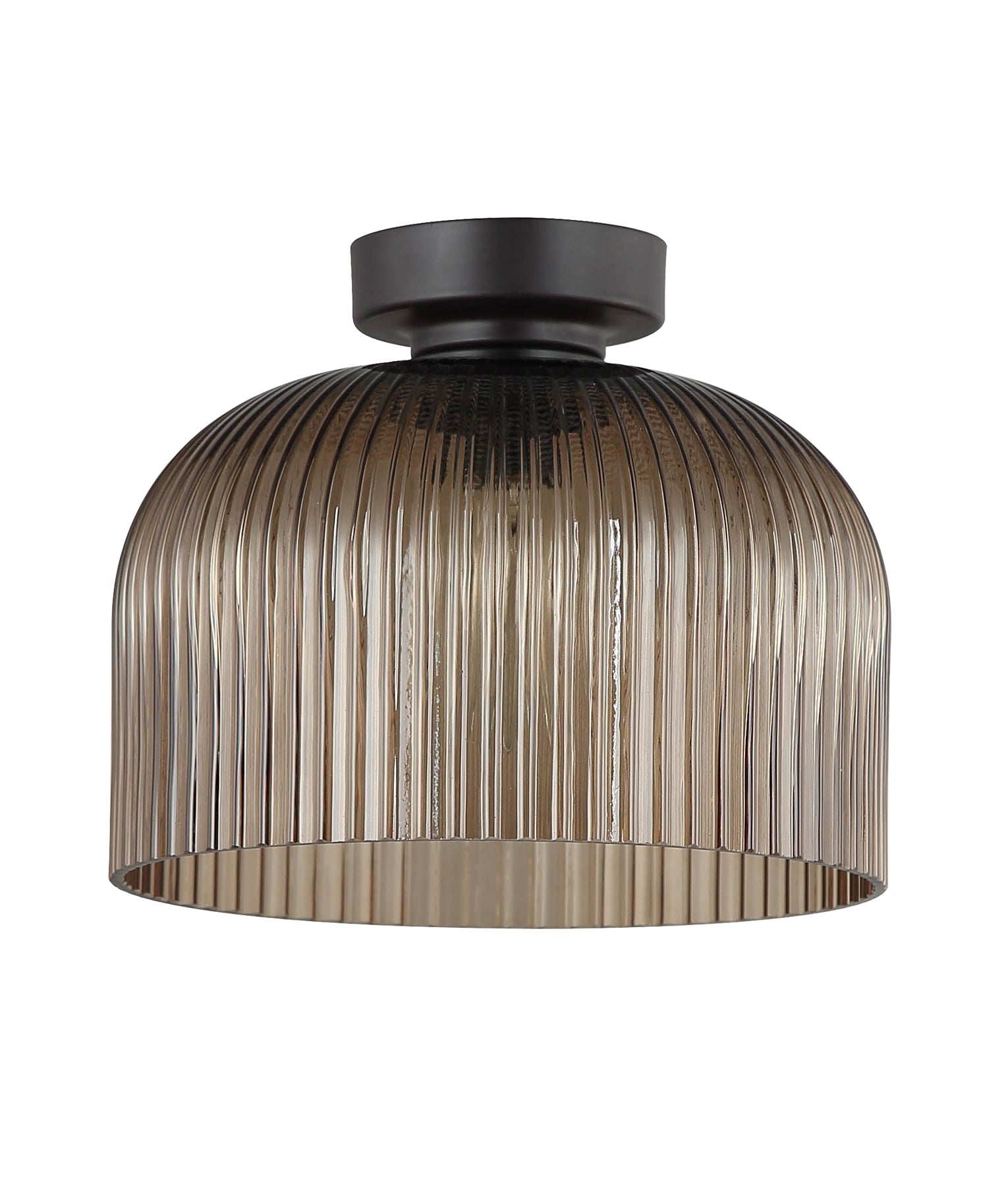 DIY Vintaj: D.I.Y. Dome Ribbed Glass Batten Fix Ceiling Lights
