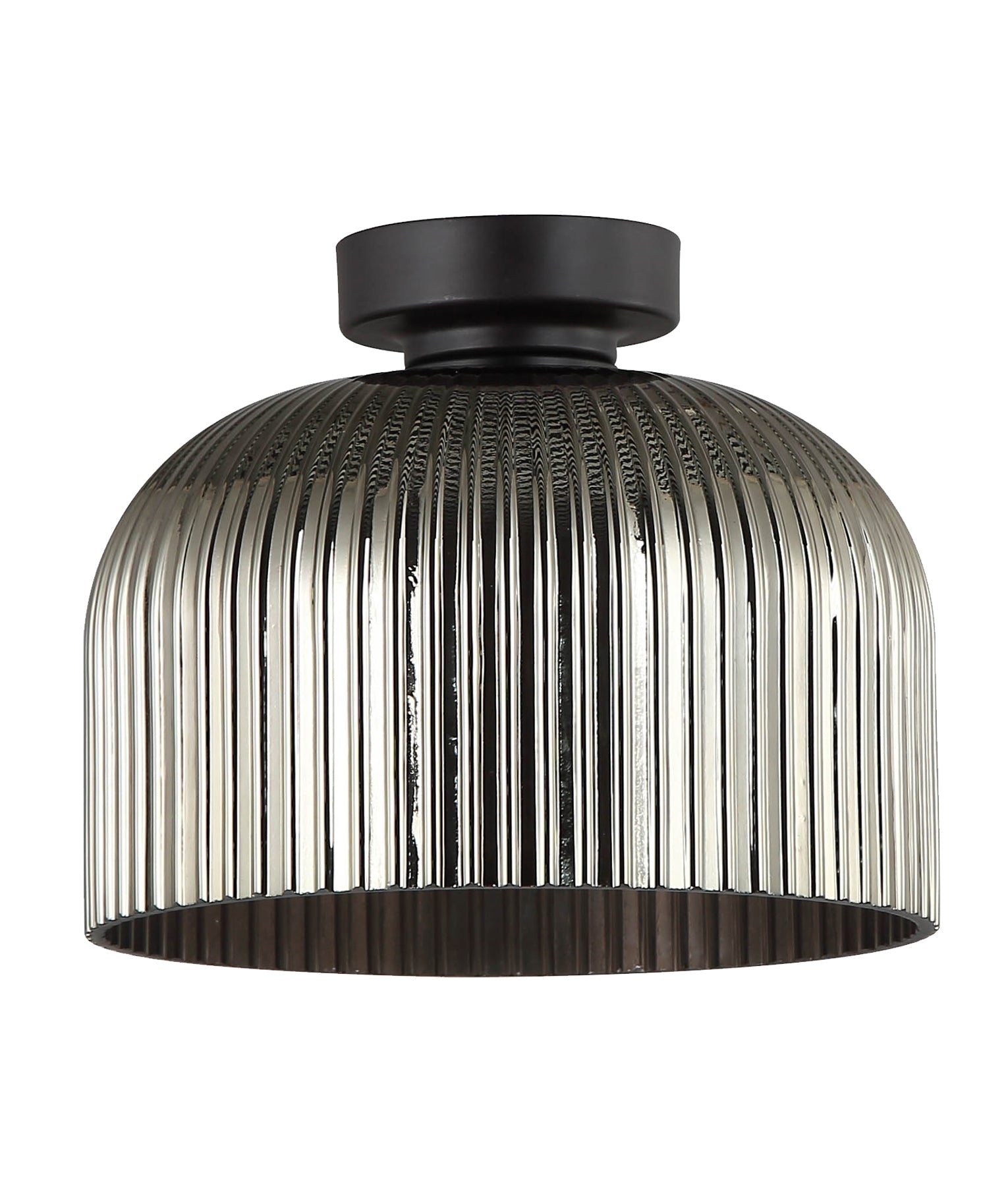 DIY Vintaj: D.I.Y. Dome Ribbed Glass Batten Fix Ceiling Lights