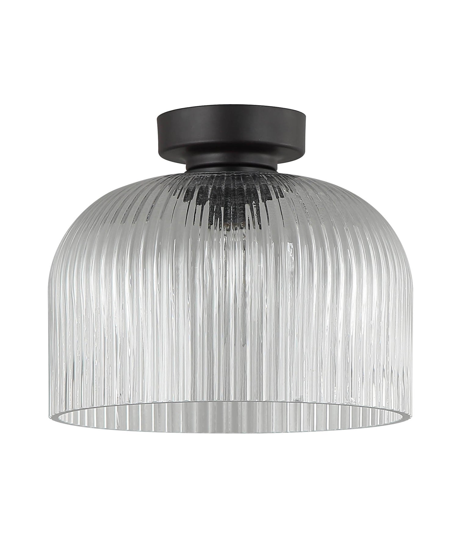 DIY Vintaj: D.I.Y. Dome Ribbed Glass Batten Fix Ceiling Lights