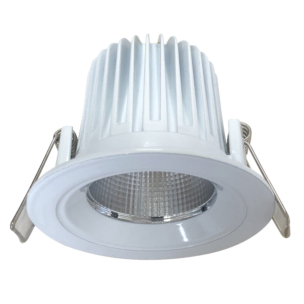 Ecostar LED Tri-Colour Downlight 9W 3/4/5.7K Dimmable IC-4 White