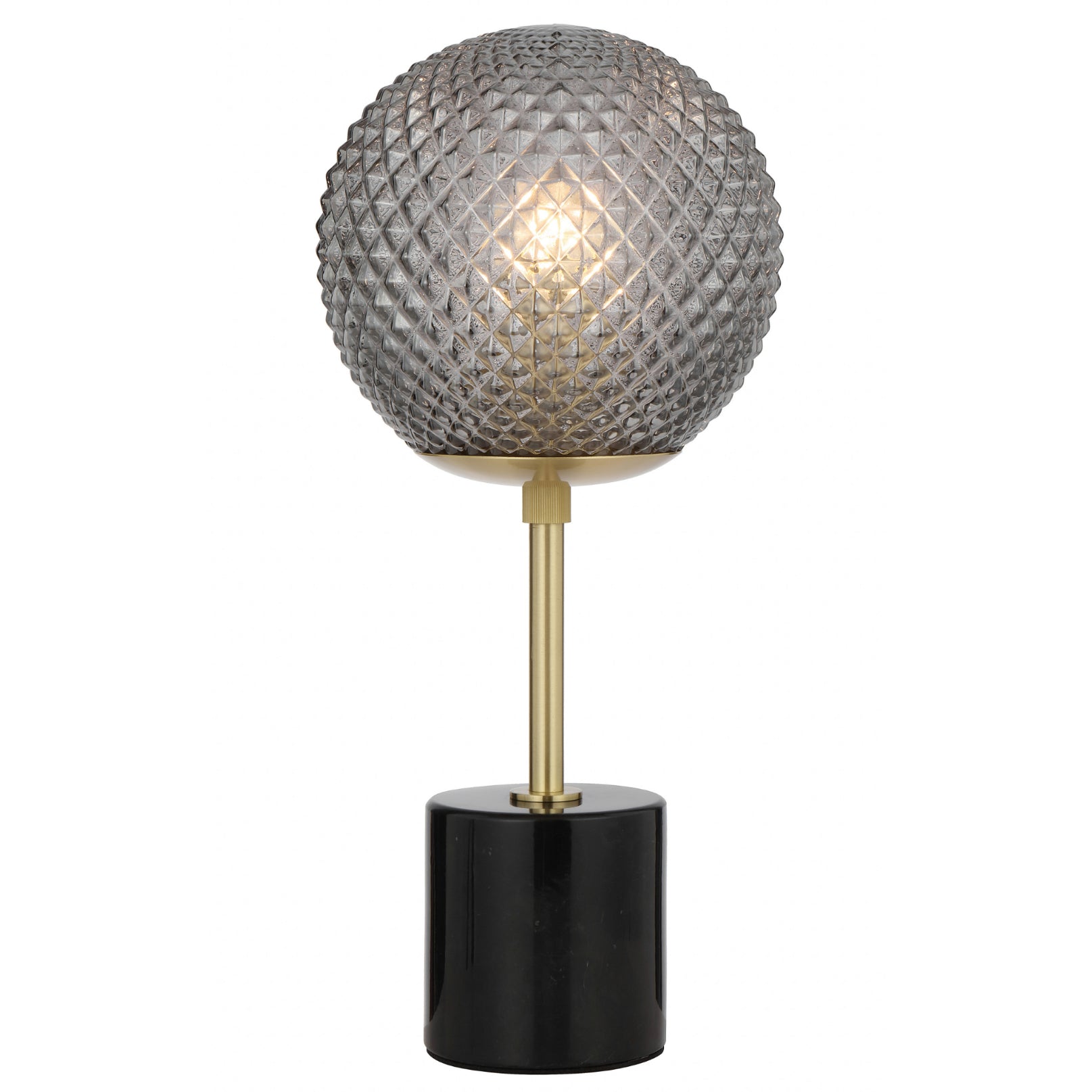 Elwick Marble, Antique Gold & Glass Table Lamp in 3 Colours